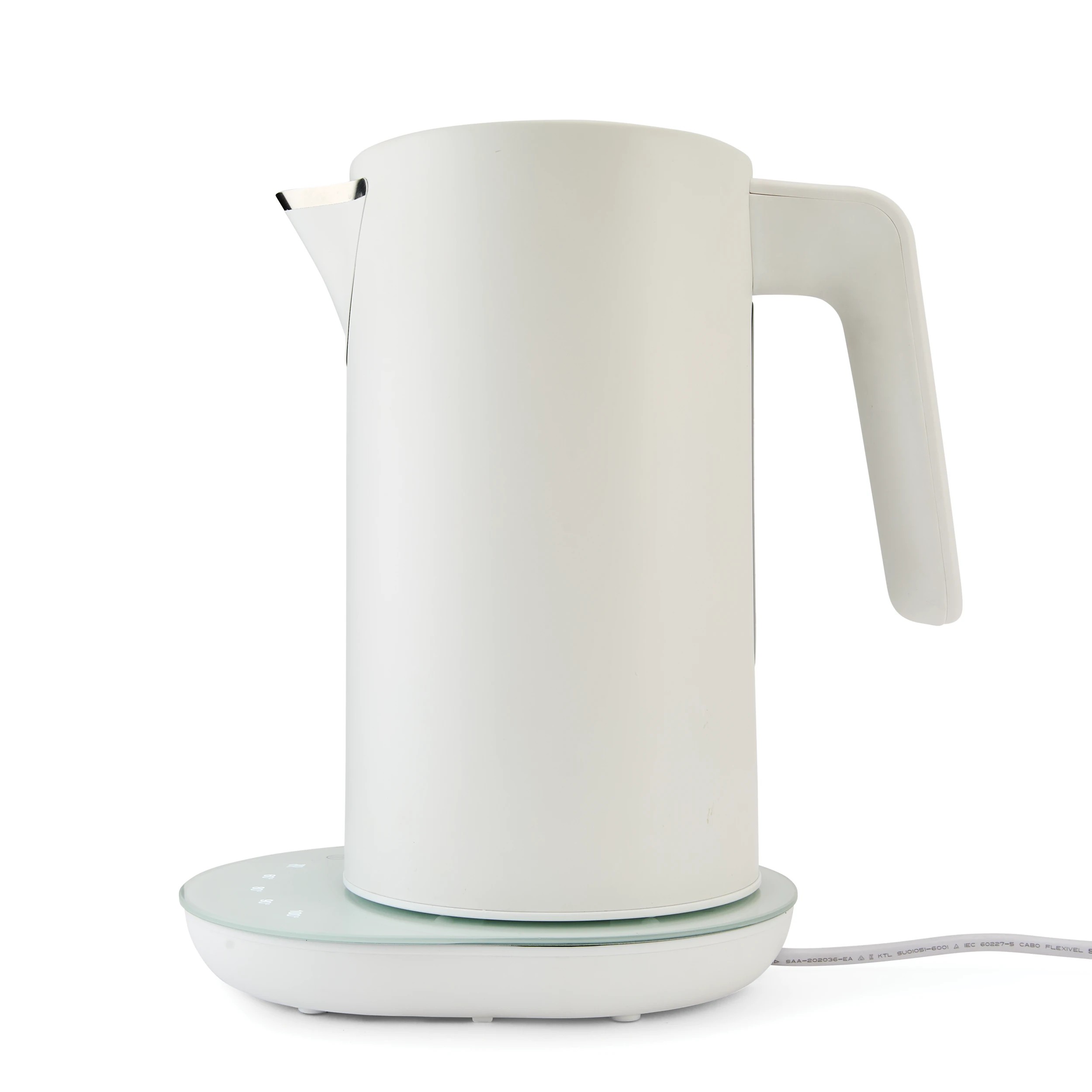 1 1.7L Digital Kettle - White, 1 of 6