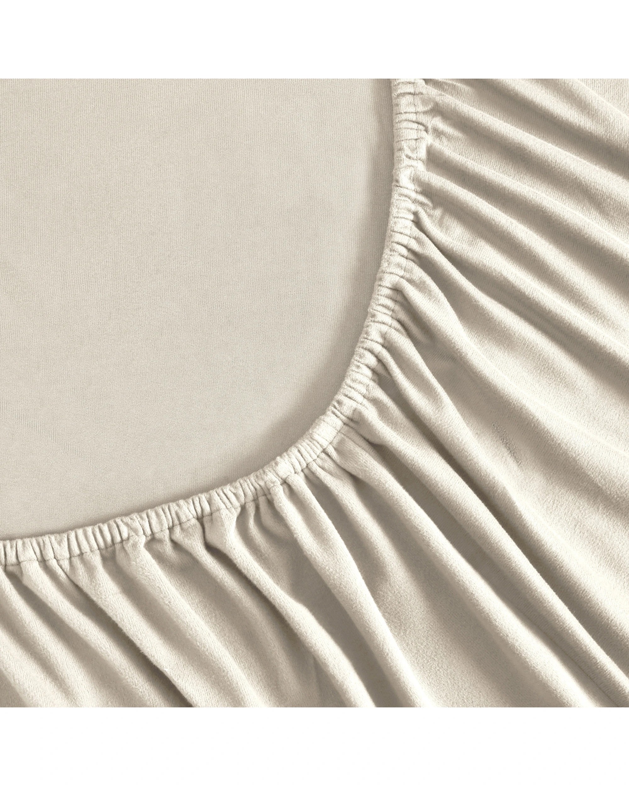 5 Dreamaker Micro Flannel Combo Fitted Sheet Set - King Single Bed - Cream, 5 of 7