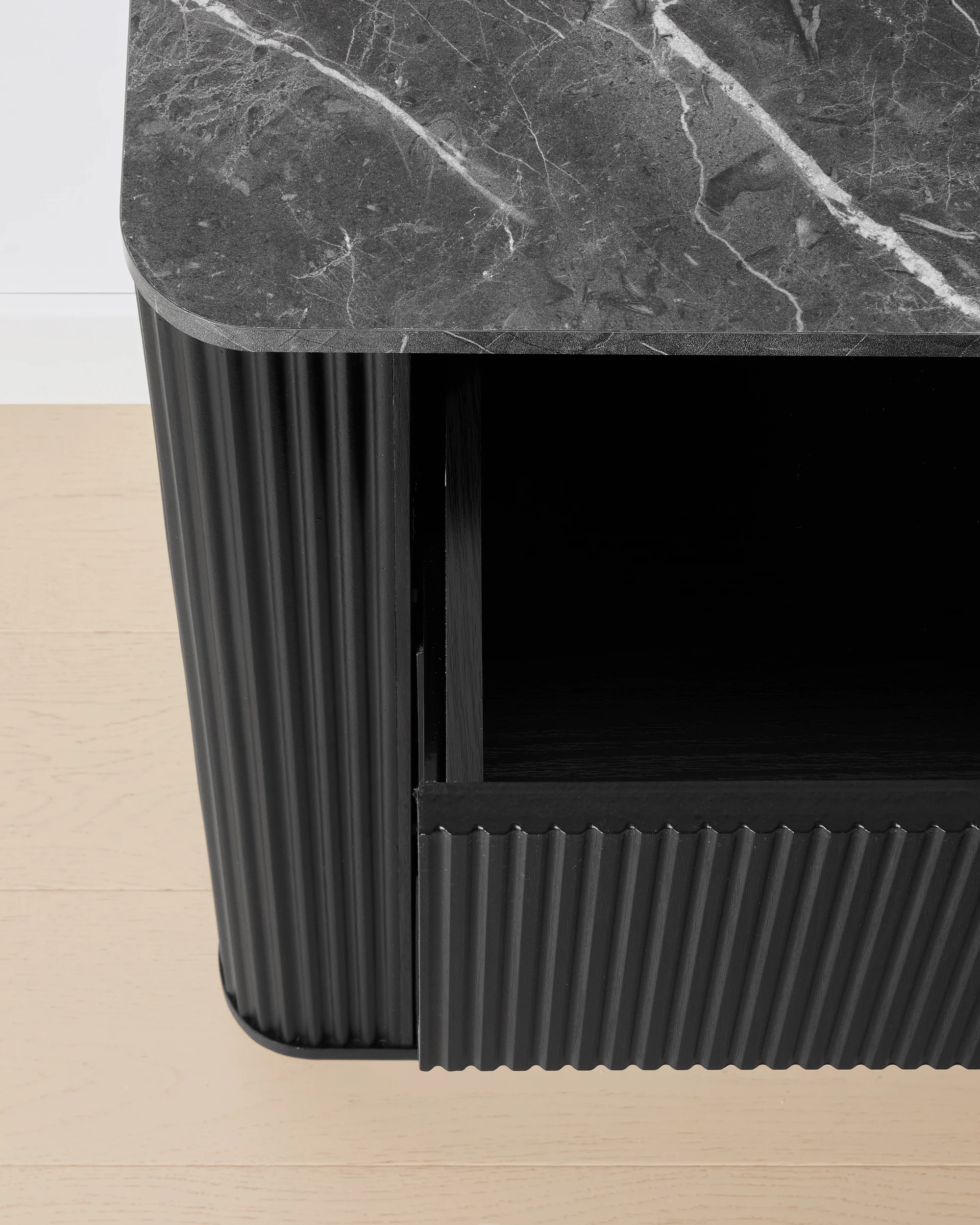 6 Claire 3 Drawer Chest - Black, 6 of 6