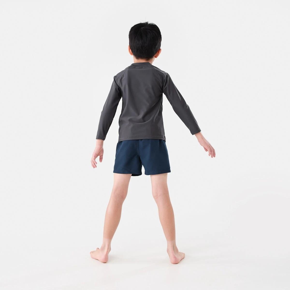 5 Plain Boardshorts DRESS BLUE, 5 of 5