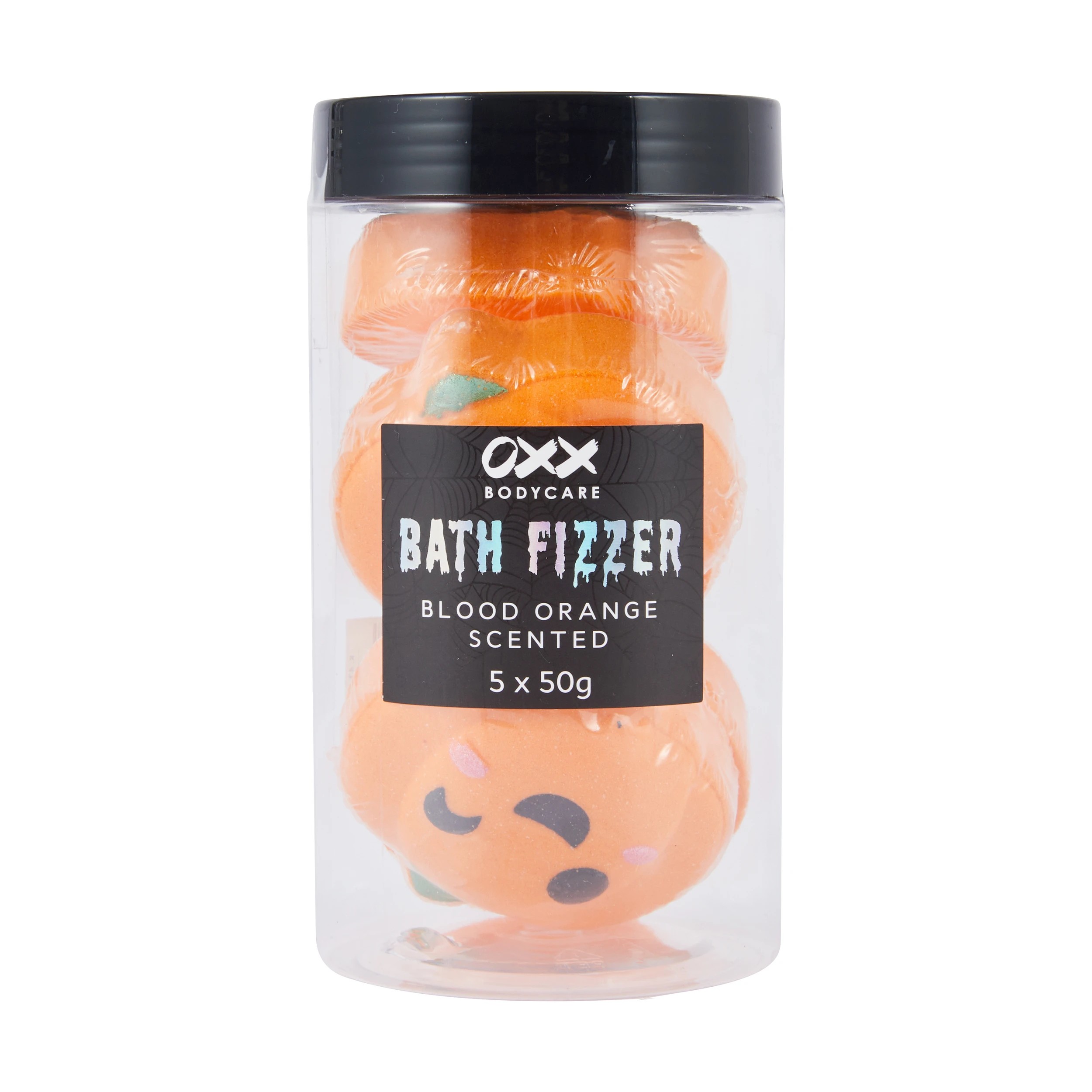 1 OXX Bodycare 5 Pack Bath Fizzer - Blood Orange Scented, 1 of 4