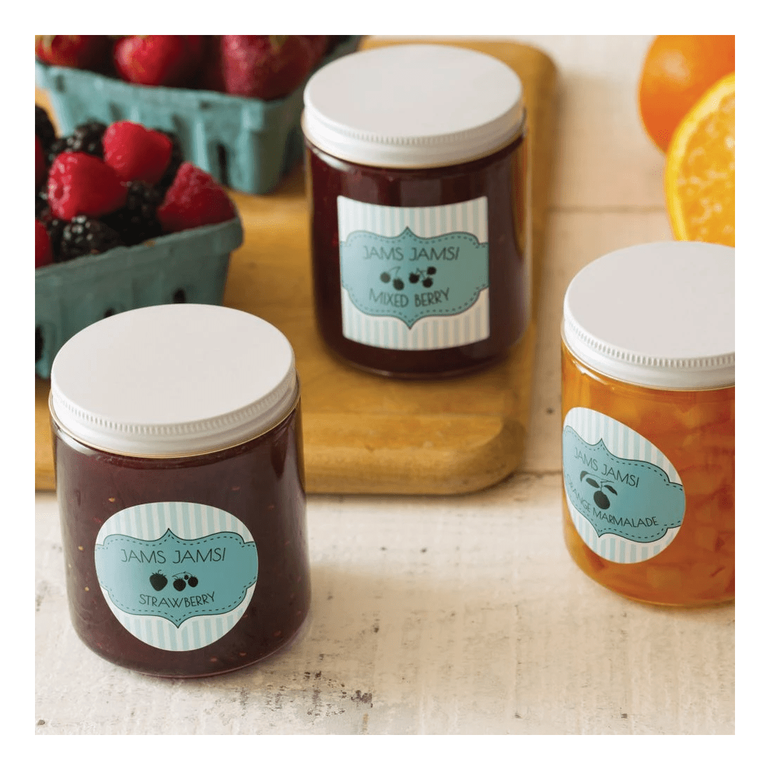 4 Avery 12UP Inkjet Laser Gloss Round Labels White 10 Sheets, 4 of 6