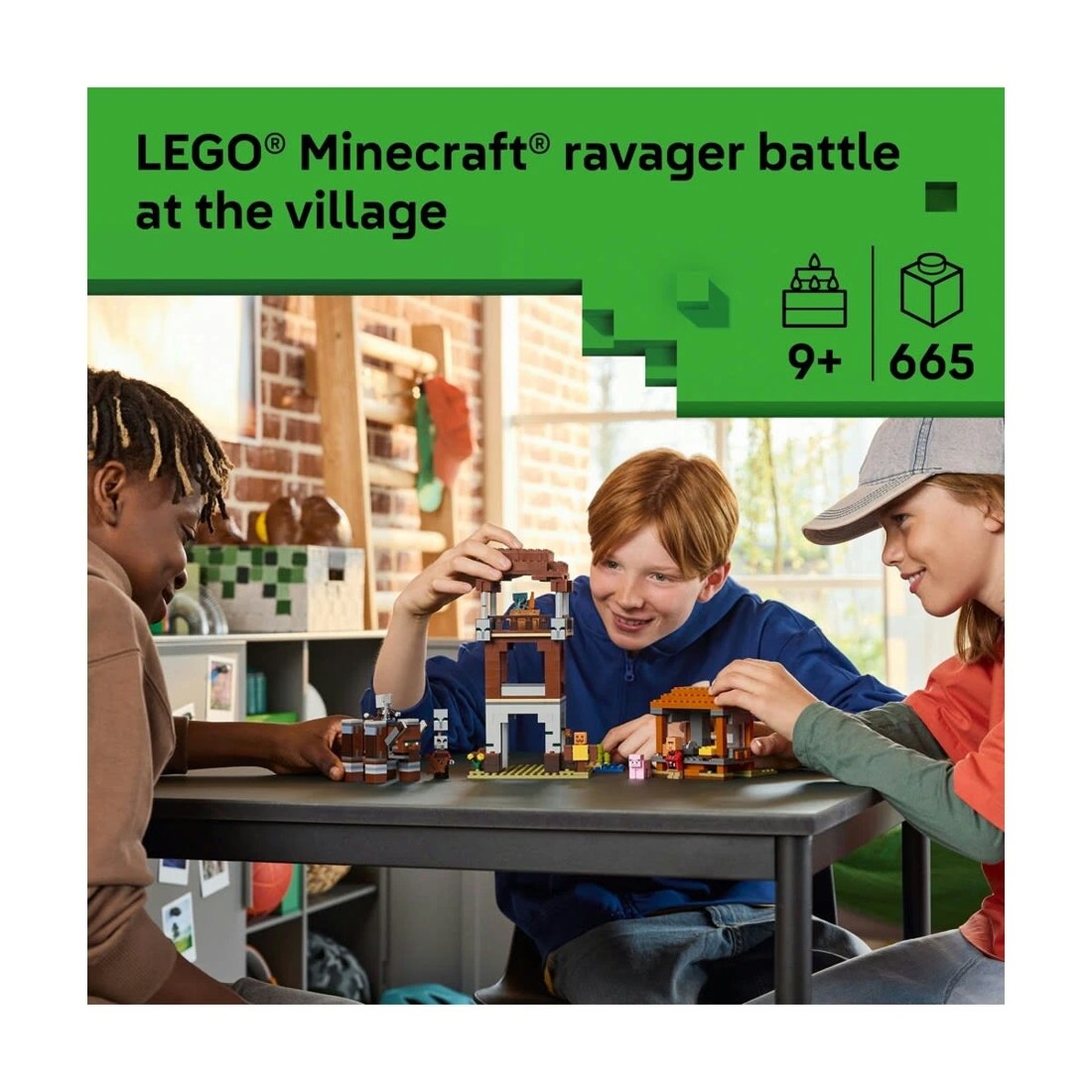 3 LEGO Minecraft The Pillager Outpost and Ravager 21278, 3 of 10