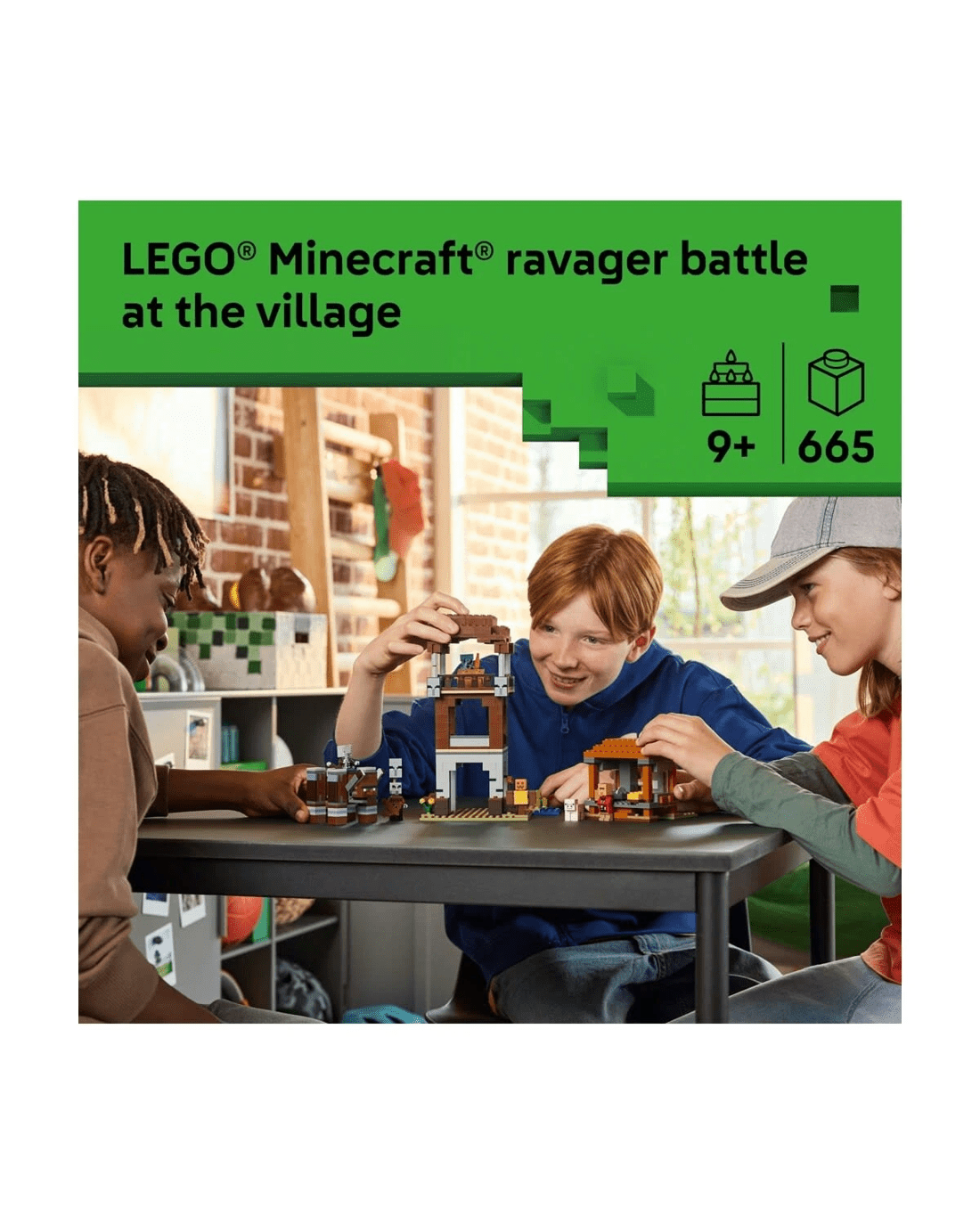 3 LEGO Minecraft The Pillager Outpost and Ravager 21278, 3 of 10