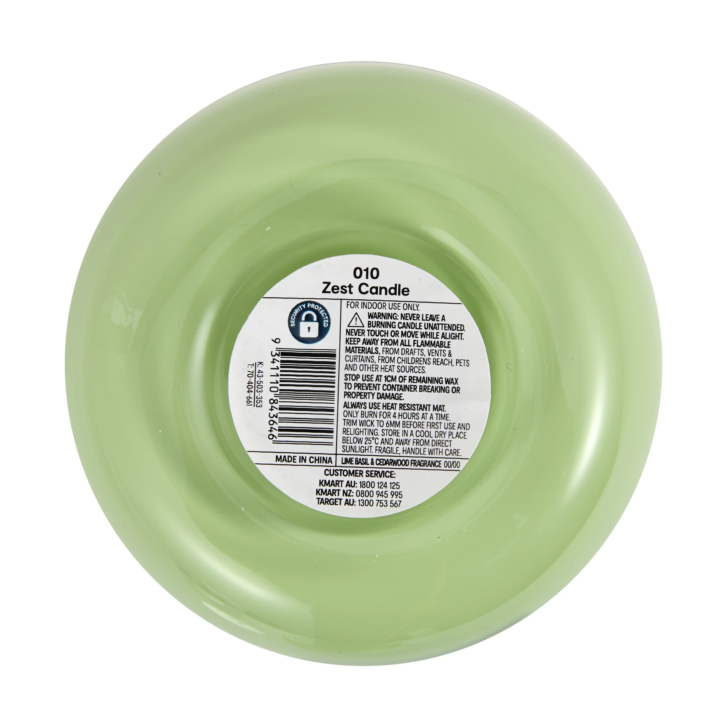 5 No. 010 Zest Fragrant Candle, 5 of 5