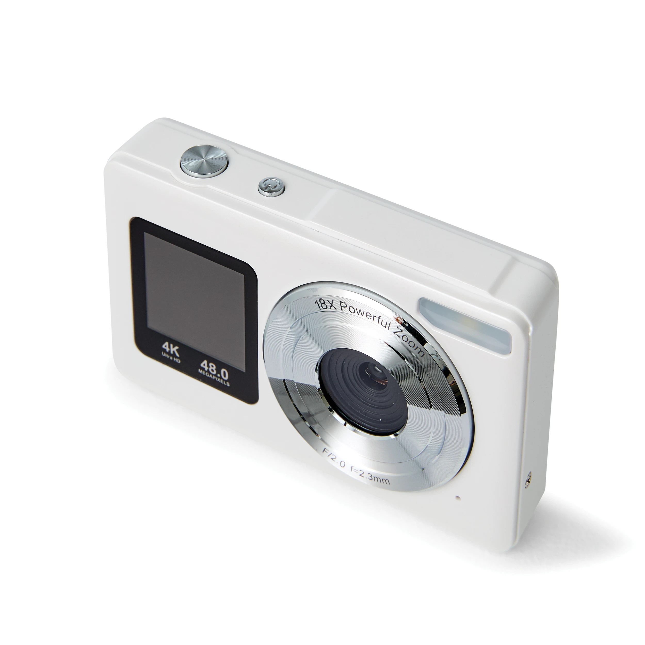 6 Selfie Digital Camera - White, 6 of 9