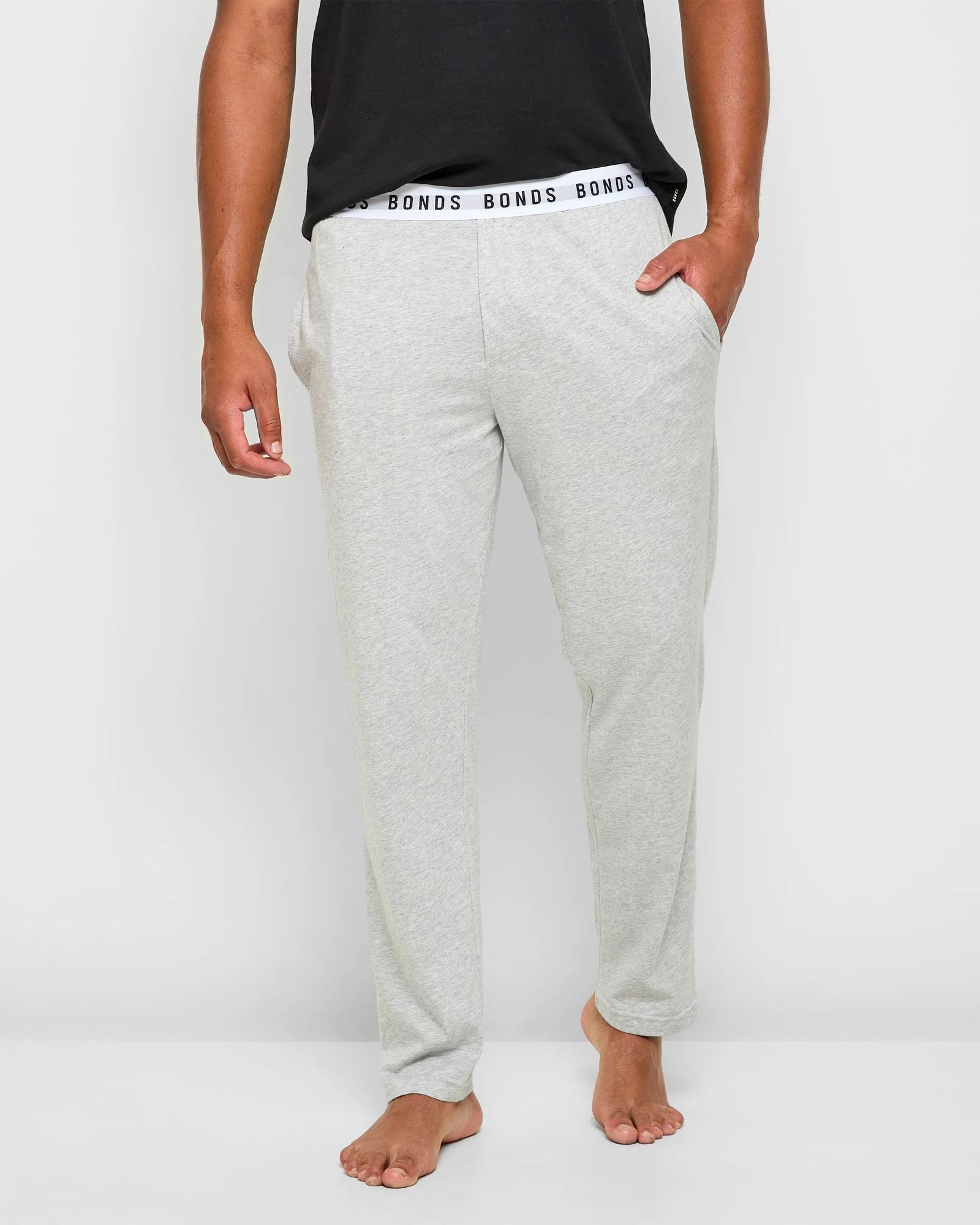 1 Australian Cotton Sleep Pants - Bonds GREY MARLE, 1 of 5