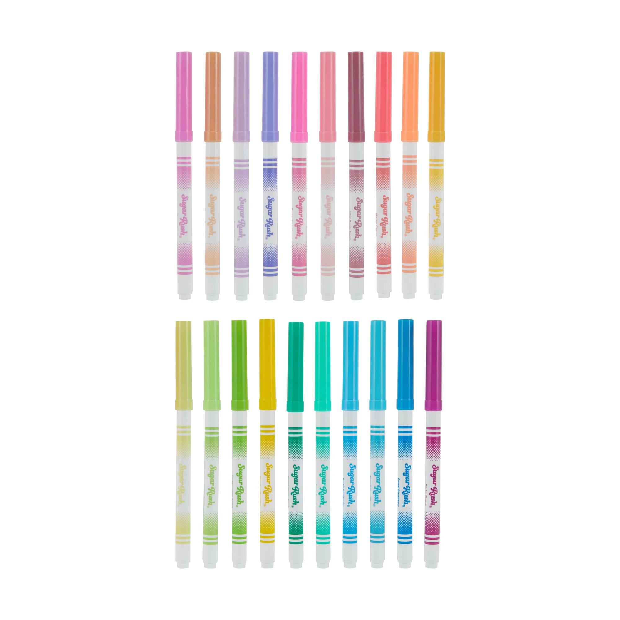 2 20 Pack Sugar Rush Scented Fine Line Markers - Pastel, 2 of 5
