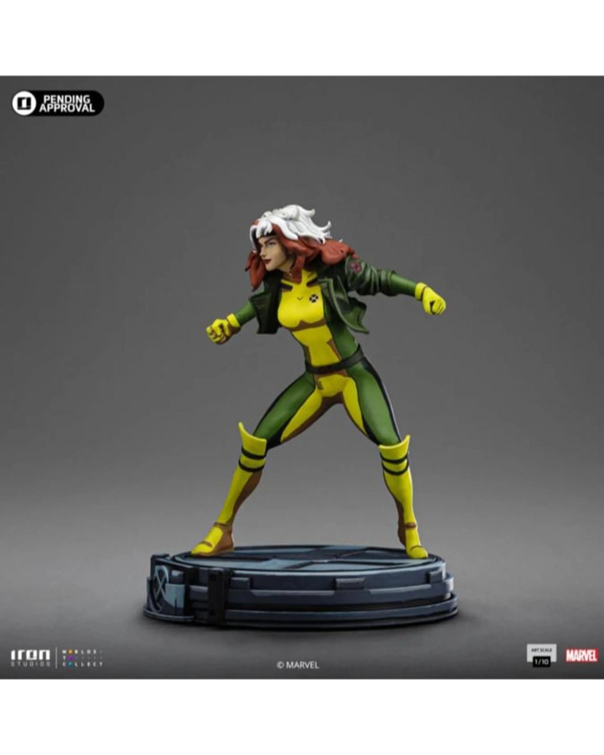 3 Marvel X-Men '97 Rogue Art Scale 1:10 Scale Figure, 3 of 5