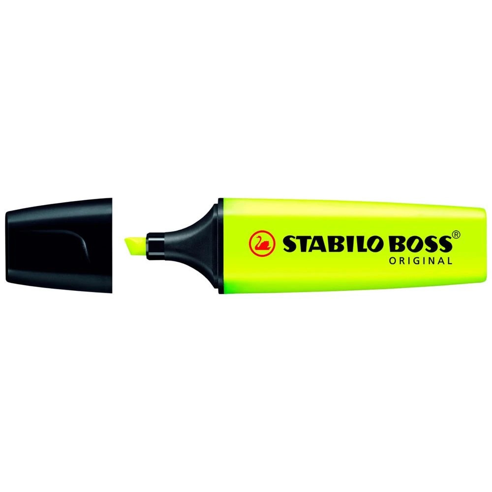 1 Stabilo Boss Highlighter Yellow, 1 of 2