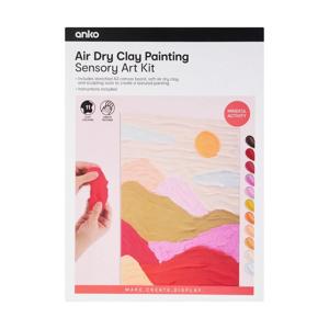 Air Dry Clay Painting Sensory Art Kit - Landscape