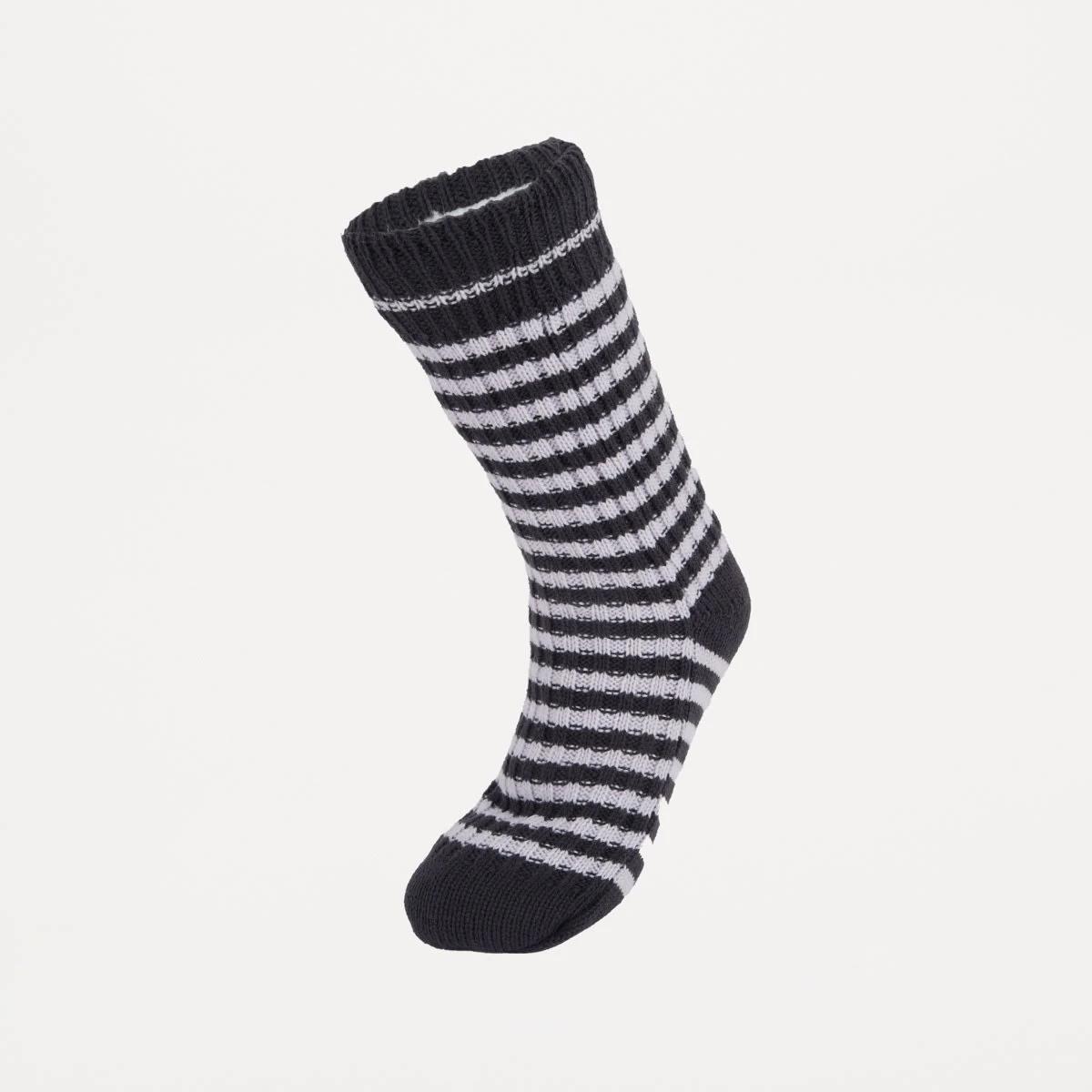 1 Knitted Lounge Socks Nv Lv Strp, 1 of 3