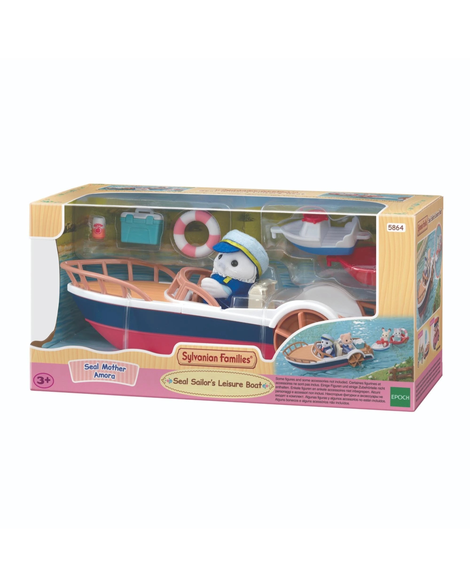 1 Sylvanian Families Seal Sailors Leisure Boat, 1 of 9