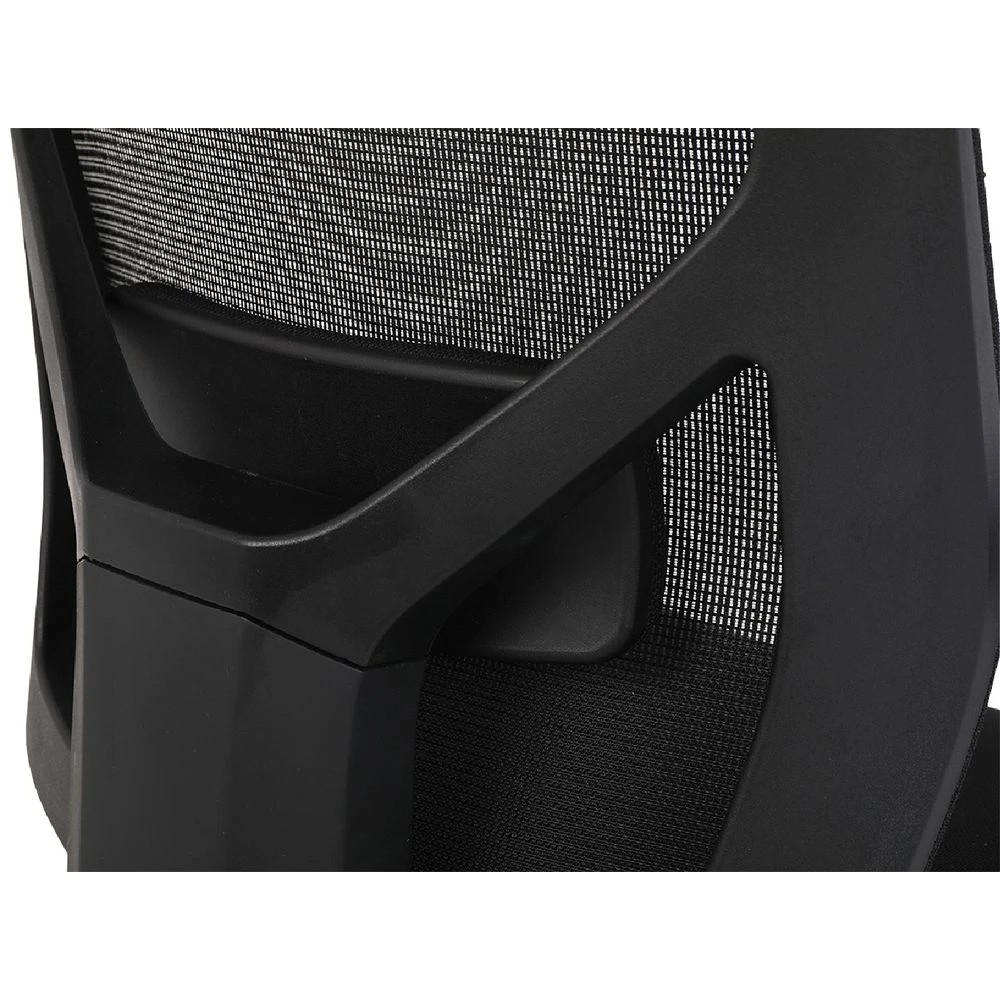 6 Stilford Pro Heavy Duty Chair Black Ergonomic Chairs and Desk Chairs, 6 of 10