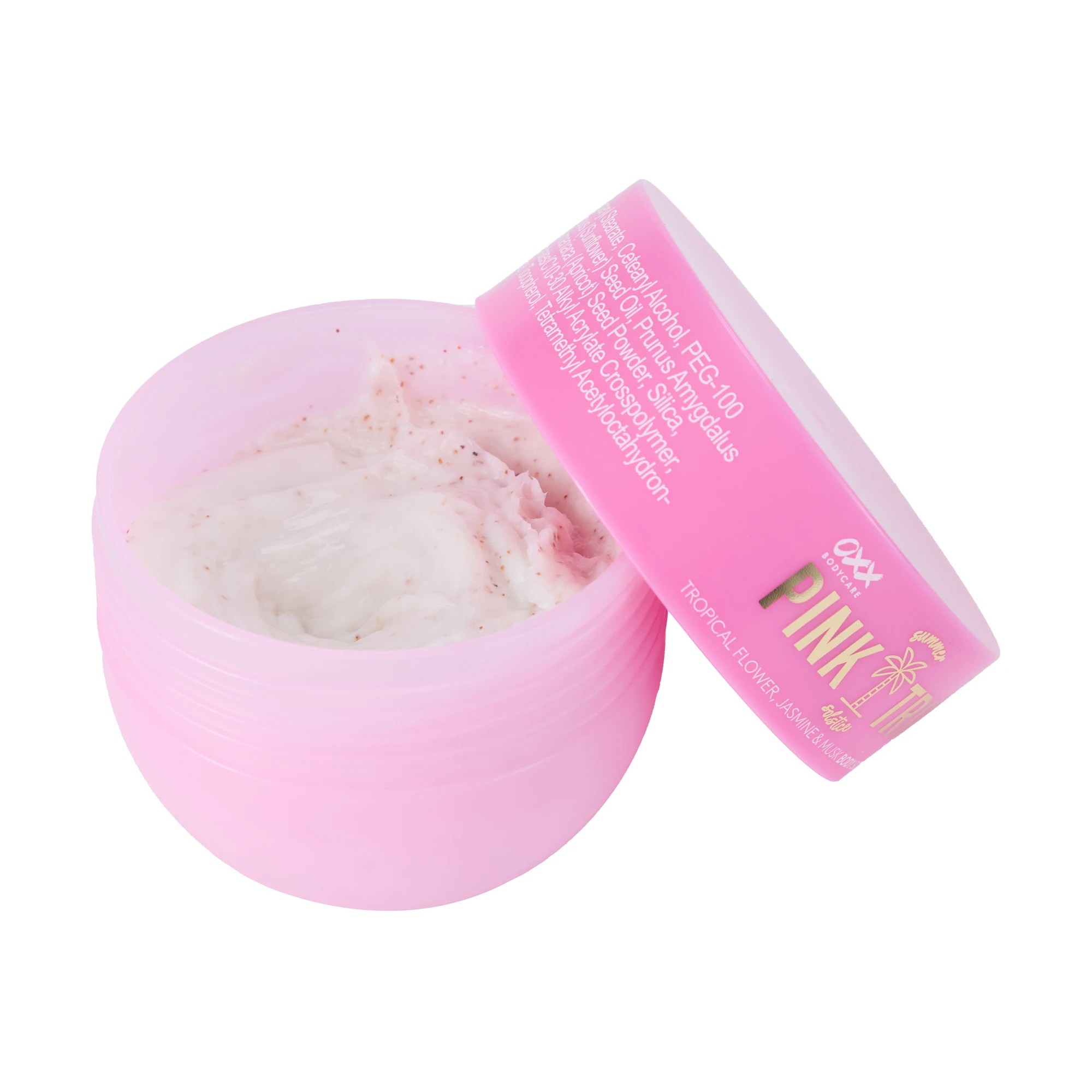 3 OXX Bodycare Pink Tropic Summer Solstice Body Scrub 70ml - Tropical Flower, Jasmine and Musk, 3 of 6