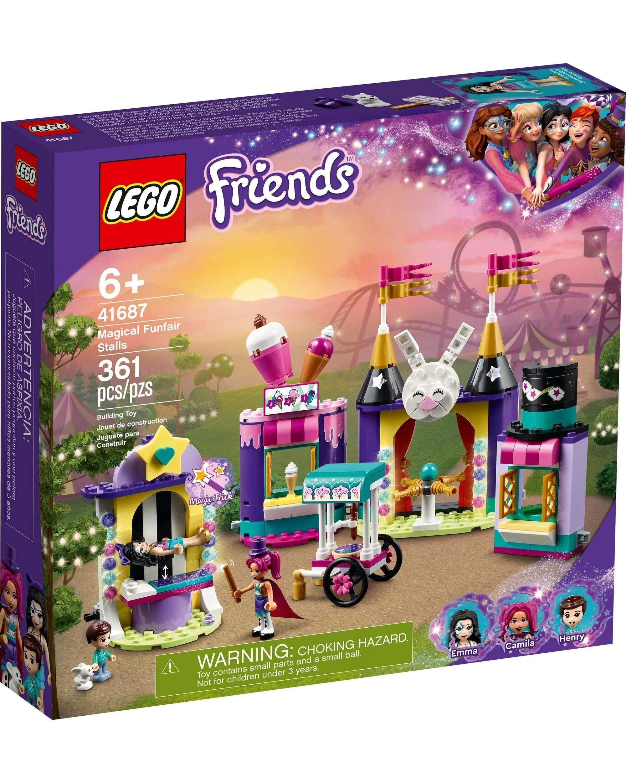 1 LEGO Friends Magical Funfair Stalls Playset (41687), 1 of 5