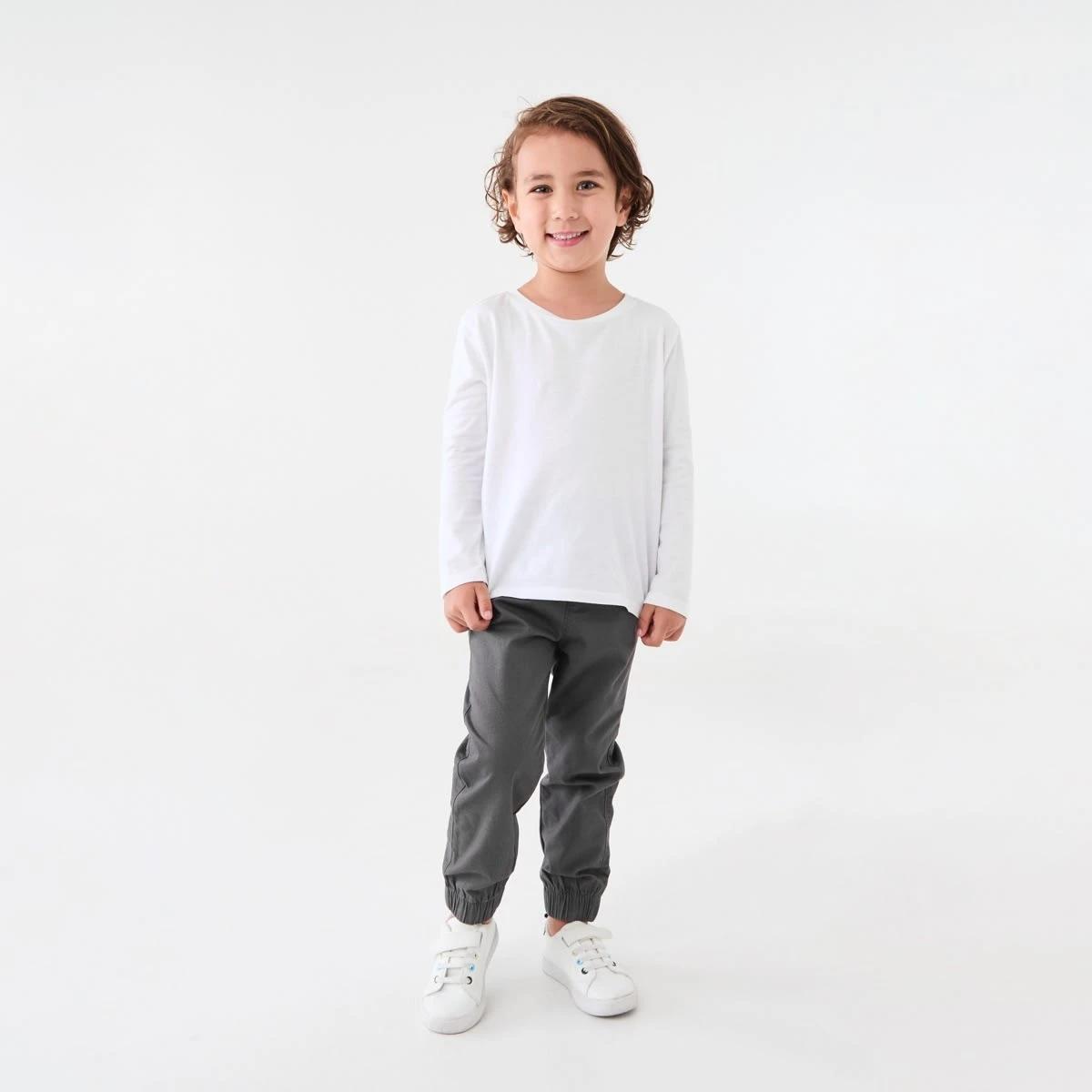 4 Cuffed Chino Pants DARK MAGNET, 4 of 7