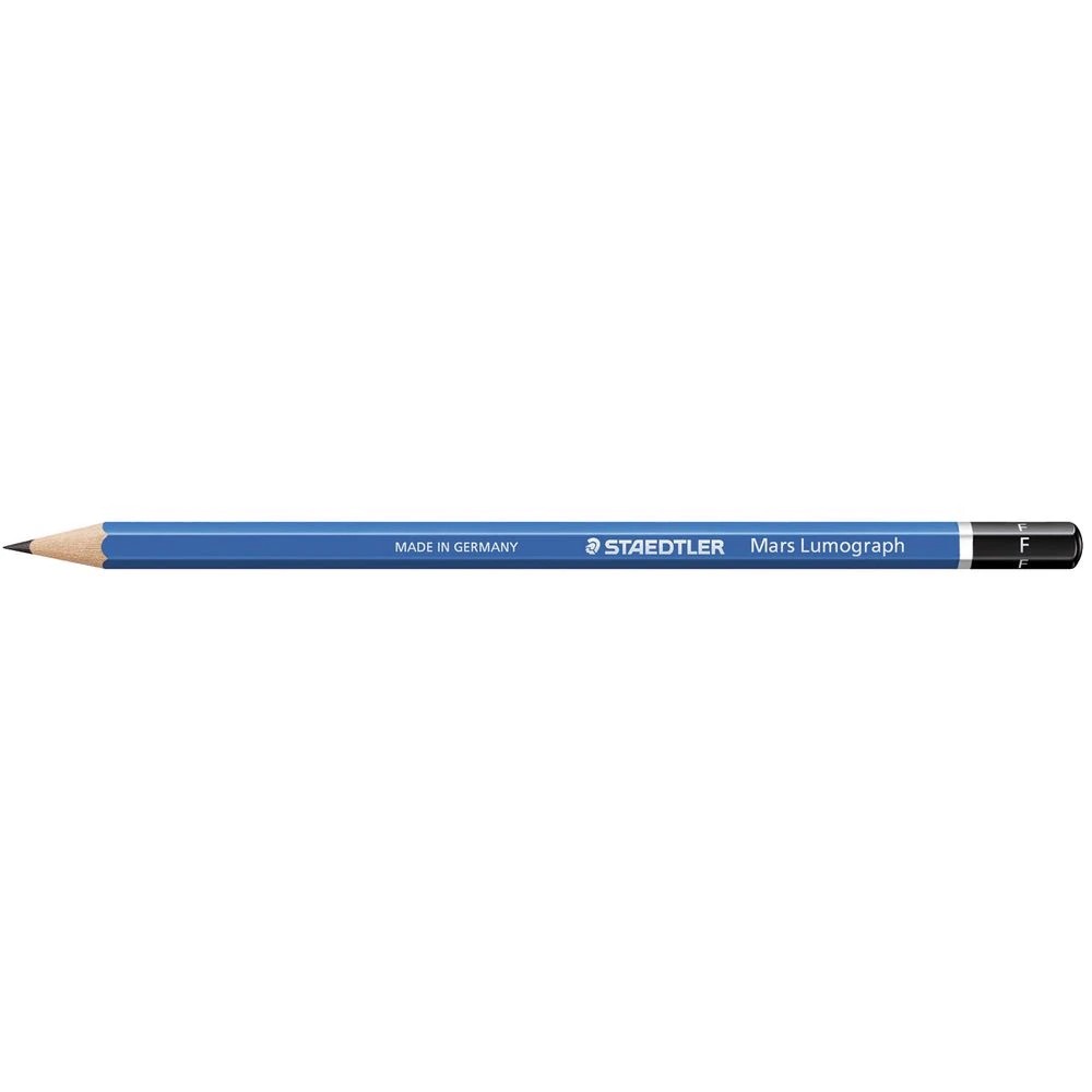 2 Staedtler Mars Lumograph Graphite Pencil F, 2 of 7
