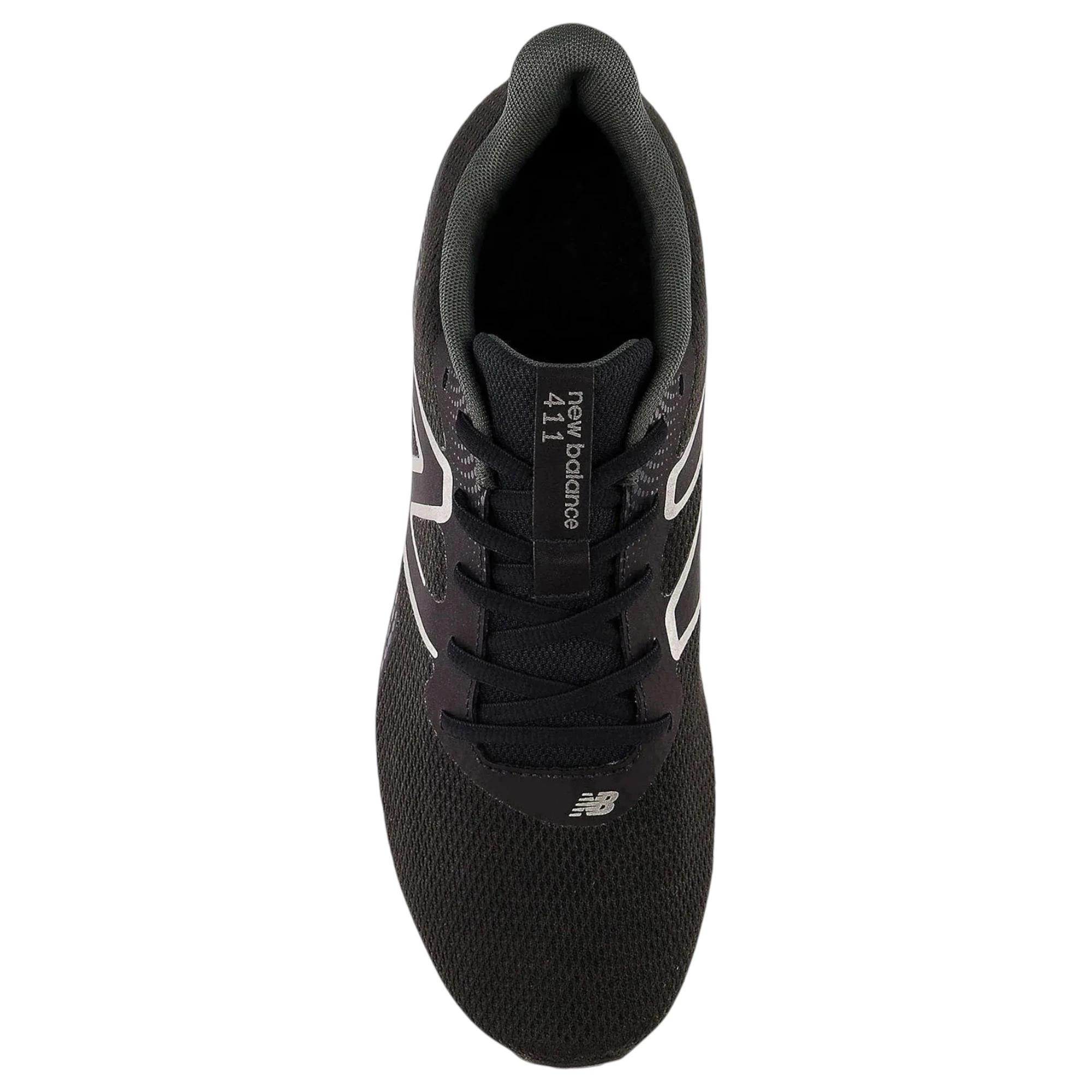 5 New Balance Mens 411 Athletic Shoes BLACK, 5 of 5