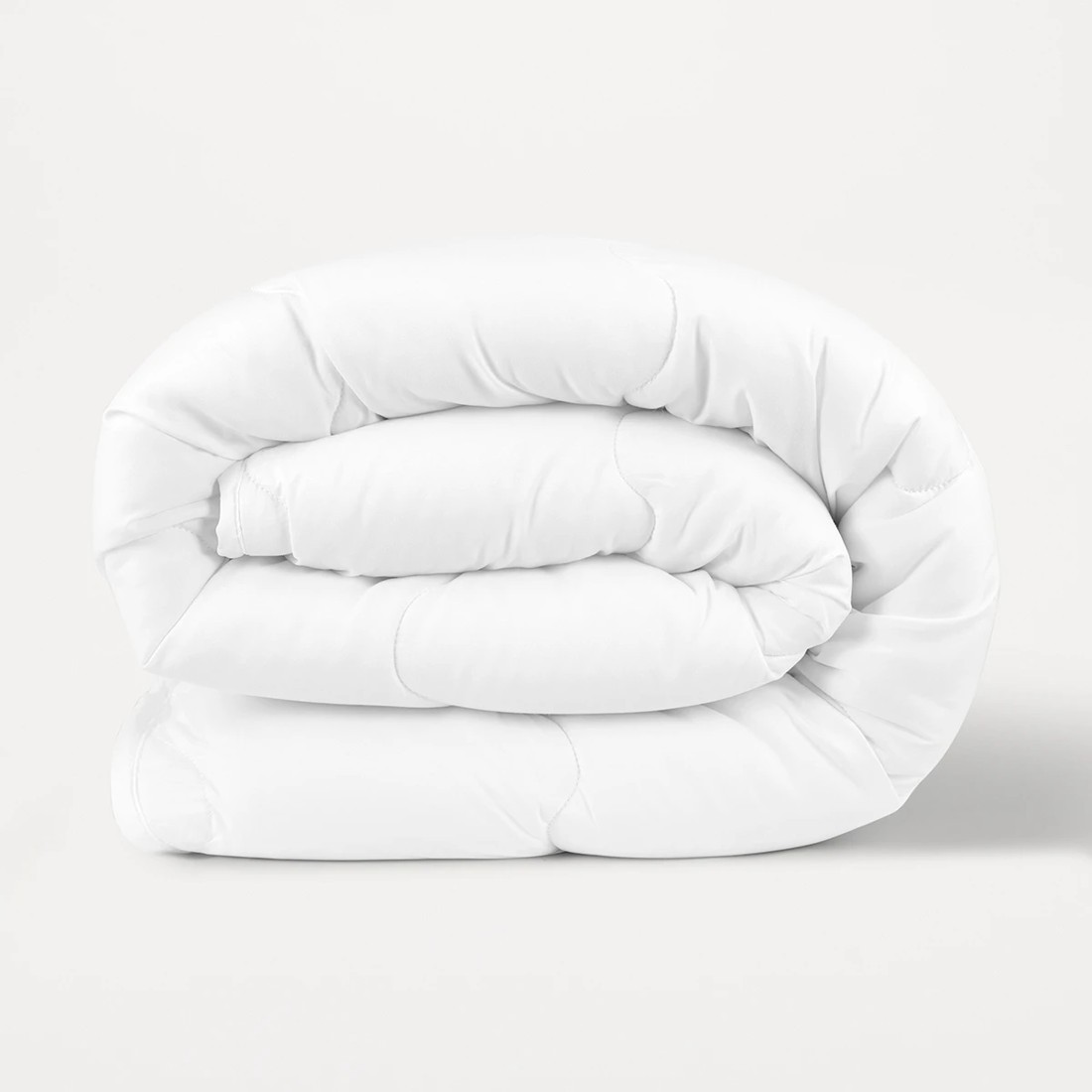 2 Strapped Airflow Mattress Topper - Queen Bed, White, 2 of 5