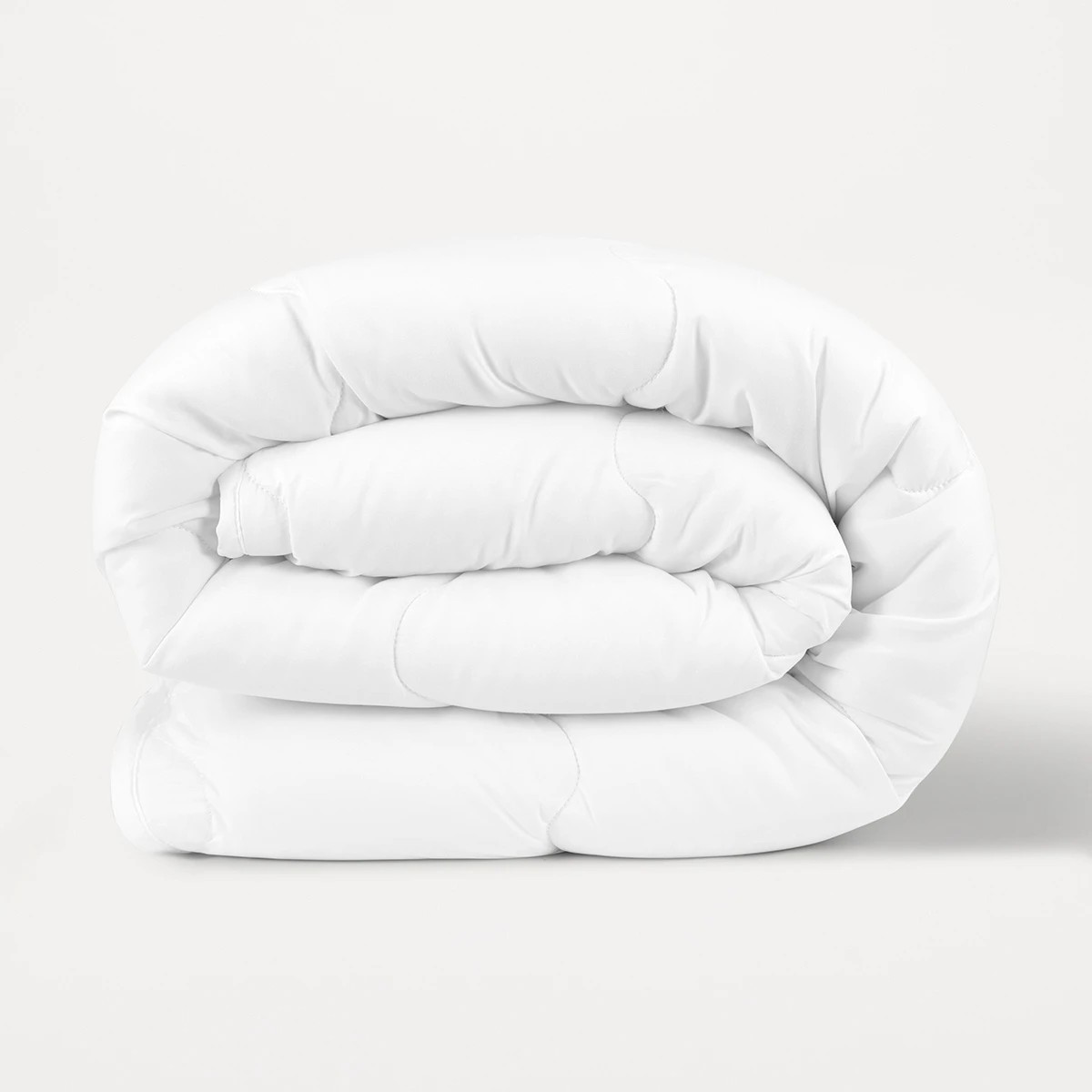 2 Strapped Airflow Mattress Topper - Queen Bed, White, 2 of 5