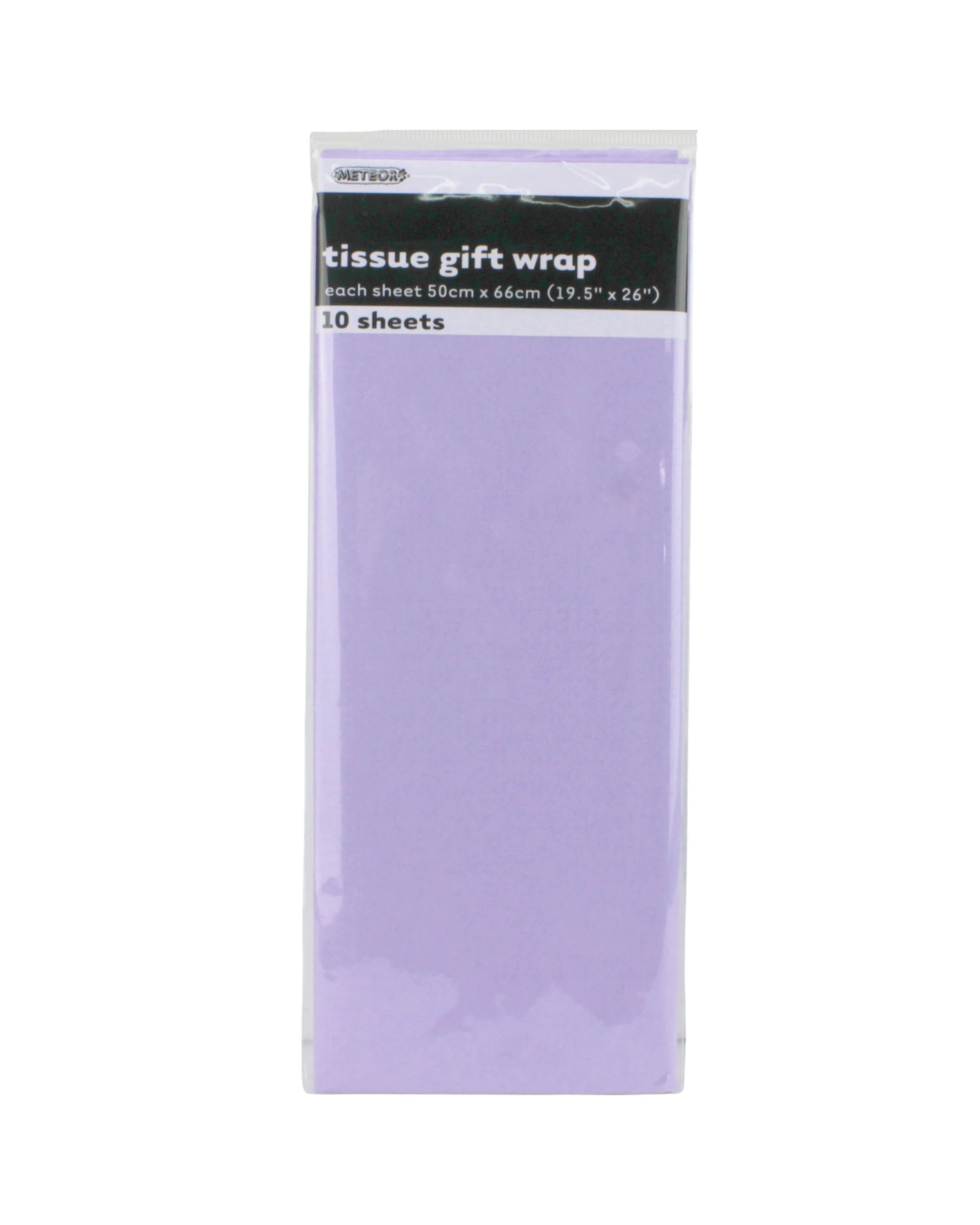 1 Meteor Lavender Tissue Paper 10 Sheets - Purple, 1 of 1
