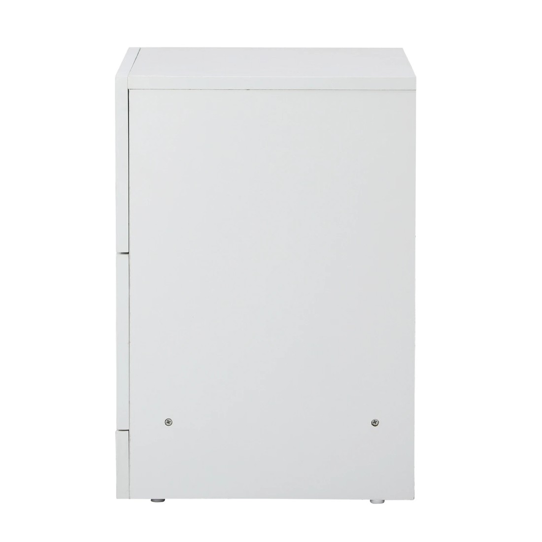 9 Oikiture Bedside Table 2 Drawers Side Table Storage Cabinet Nightstand
 - White, 9 of 10