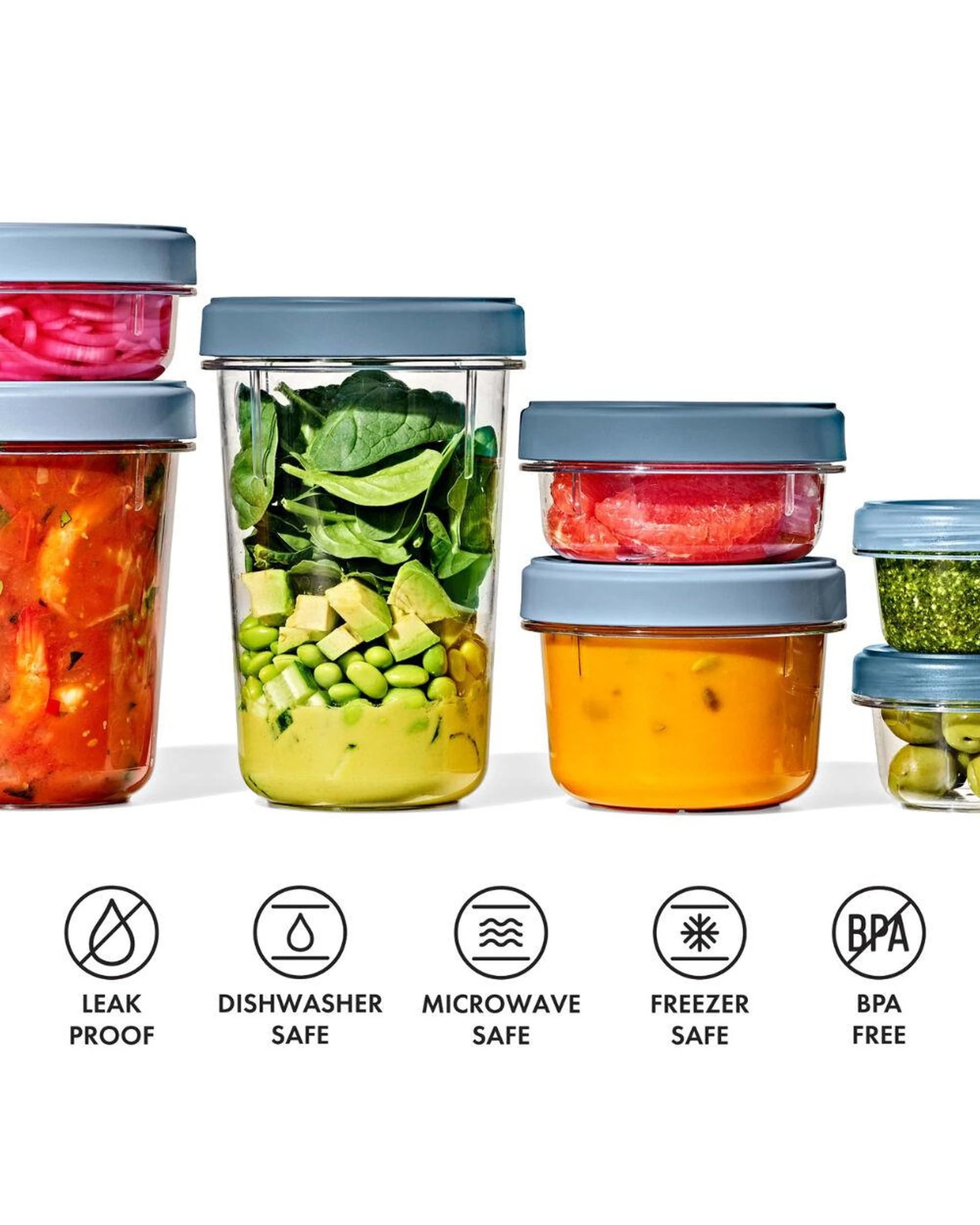 3 OXO Good Grips Twist & Stack Container Set 24 Piece, 3 of 7