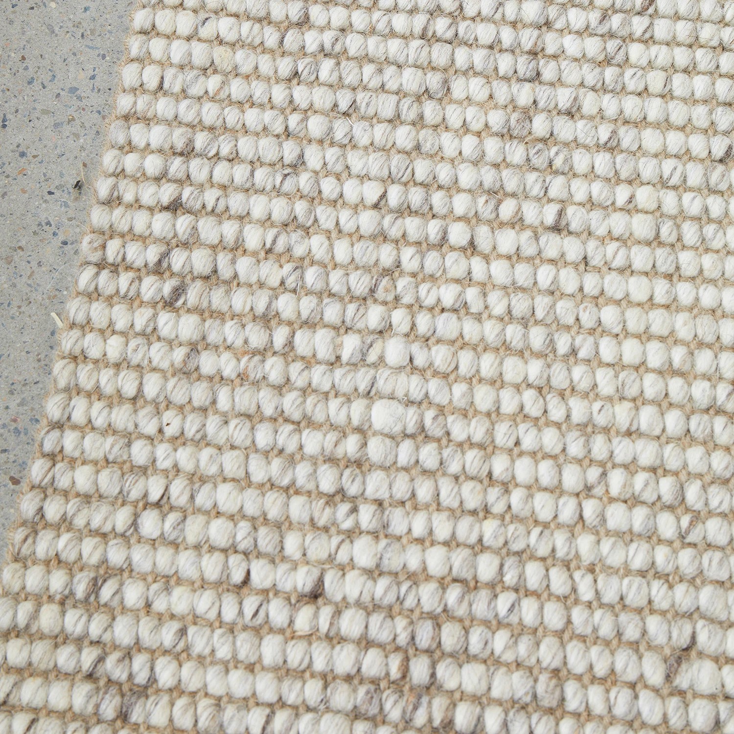 3 Common Ground Rugs Kingsley Ariel 300x80cm - Medium Runner Hand Loomed Wool & Jute Rug - Beige, 3 of 6