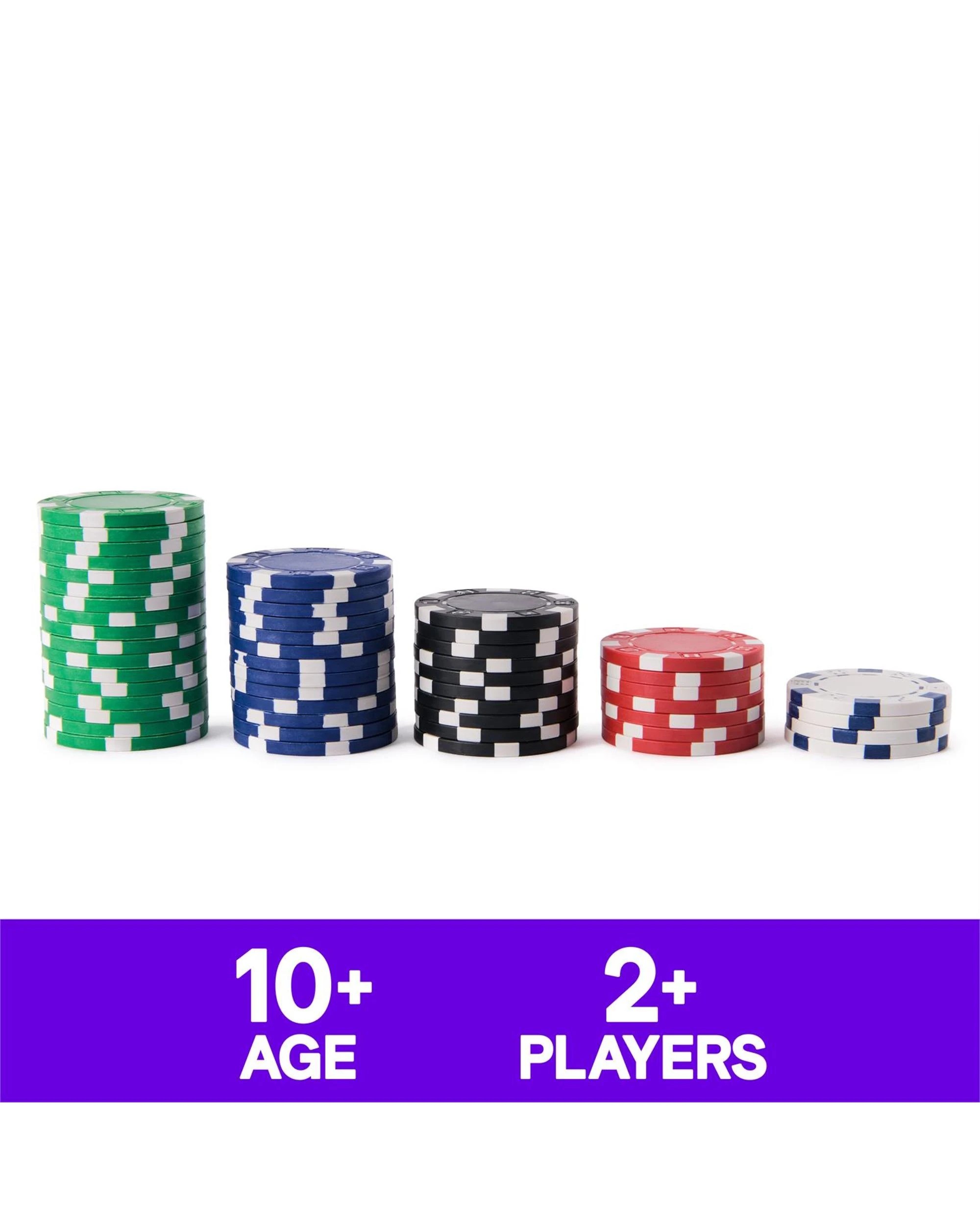 6 Cardinal Classics 100 Piece 11.5GM Poker Chips, 6 of 6