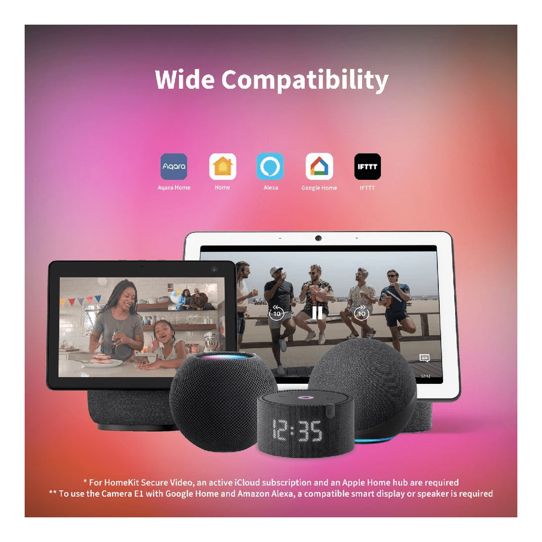 5 Aqara 2K Pan/Tilt Indoor Camera E1, 5 of 10