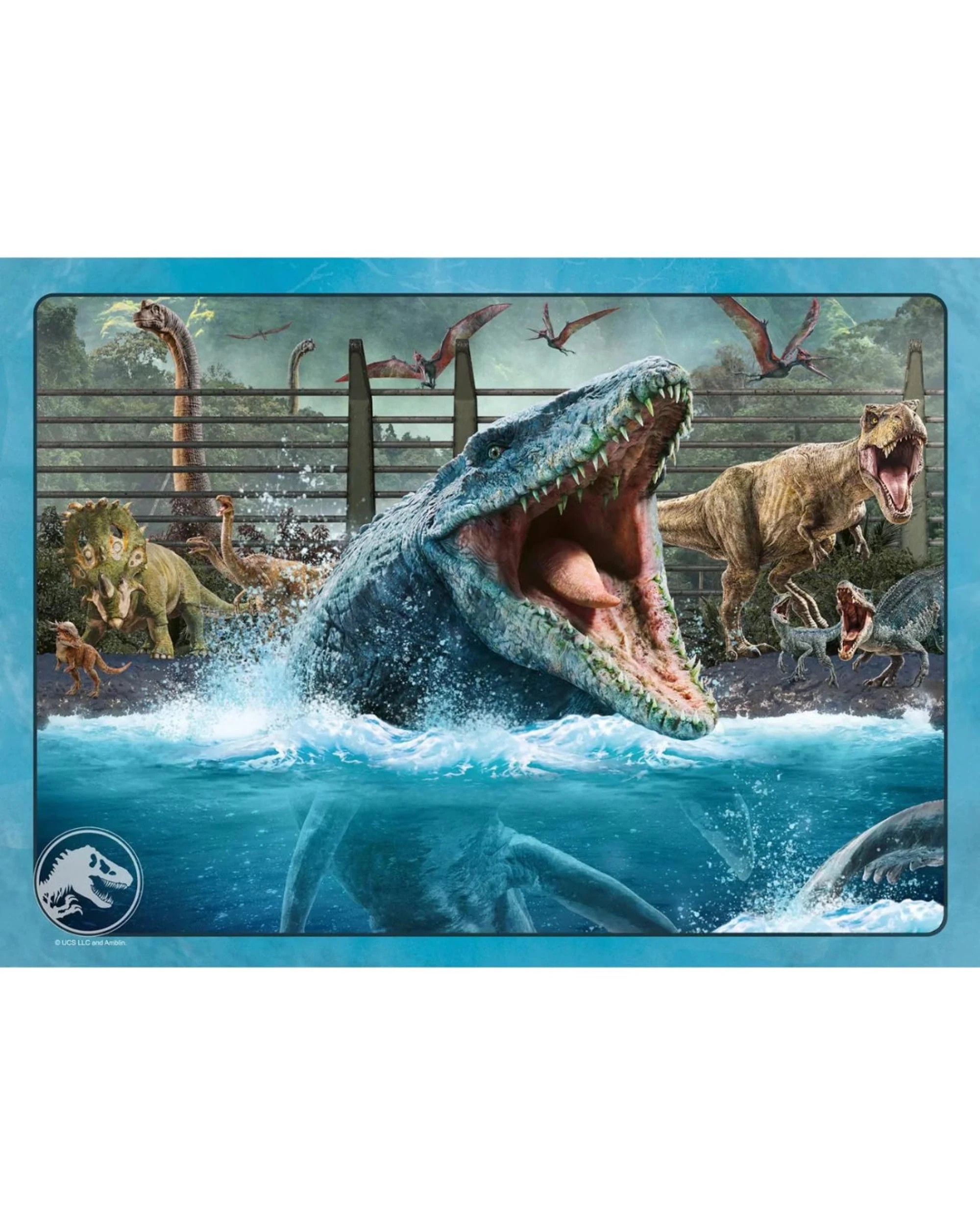 2 Ravensburger Jurassic World Bumper Pack 4x100 Piece Puzzle, 2 of 5