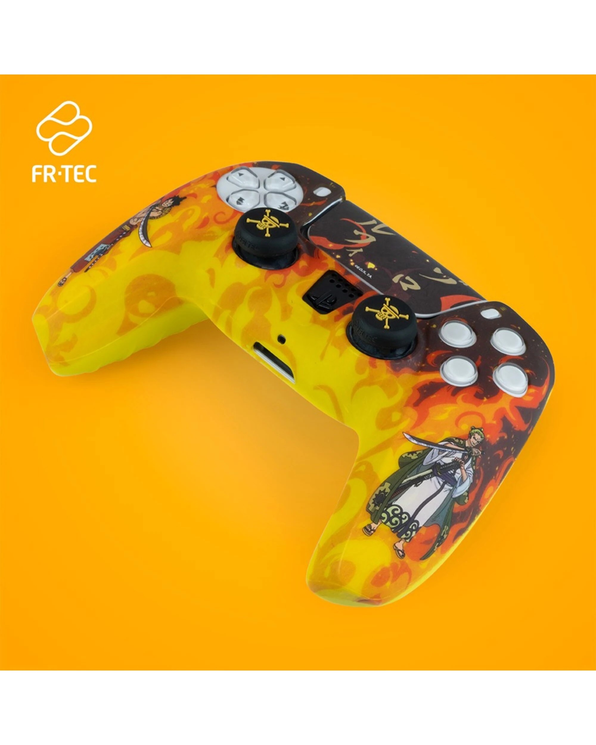 2 One Piece - Fire Custom Kit - Dualsense PS5, 2 of 5