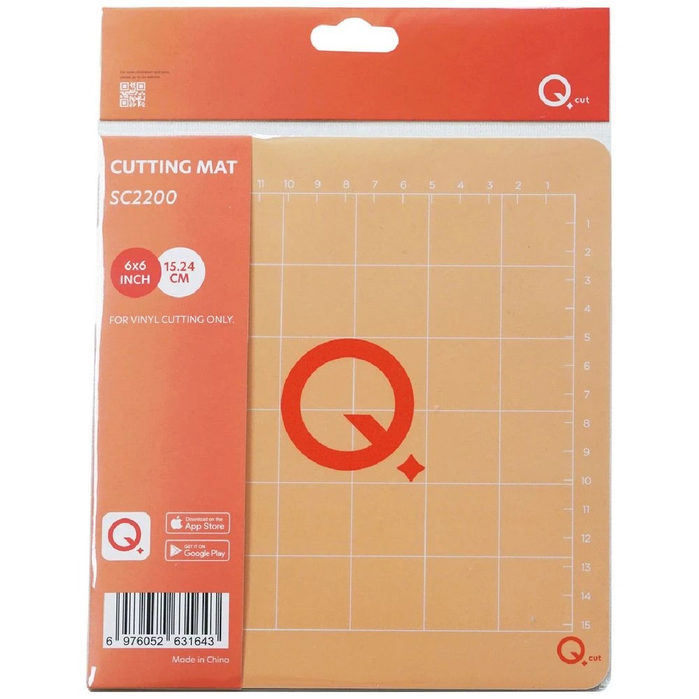 1 Qcut Cutting Mat 178 x 178 x 0.5 mm, 1 of 2