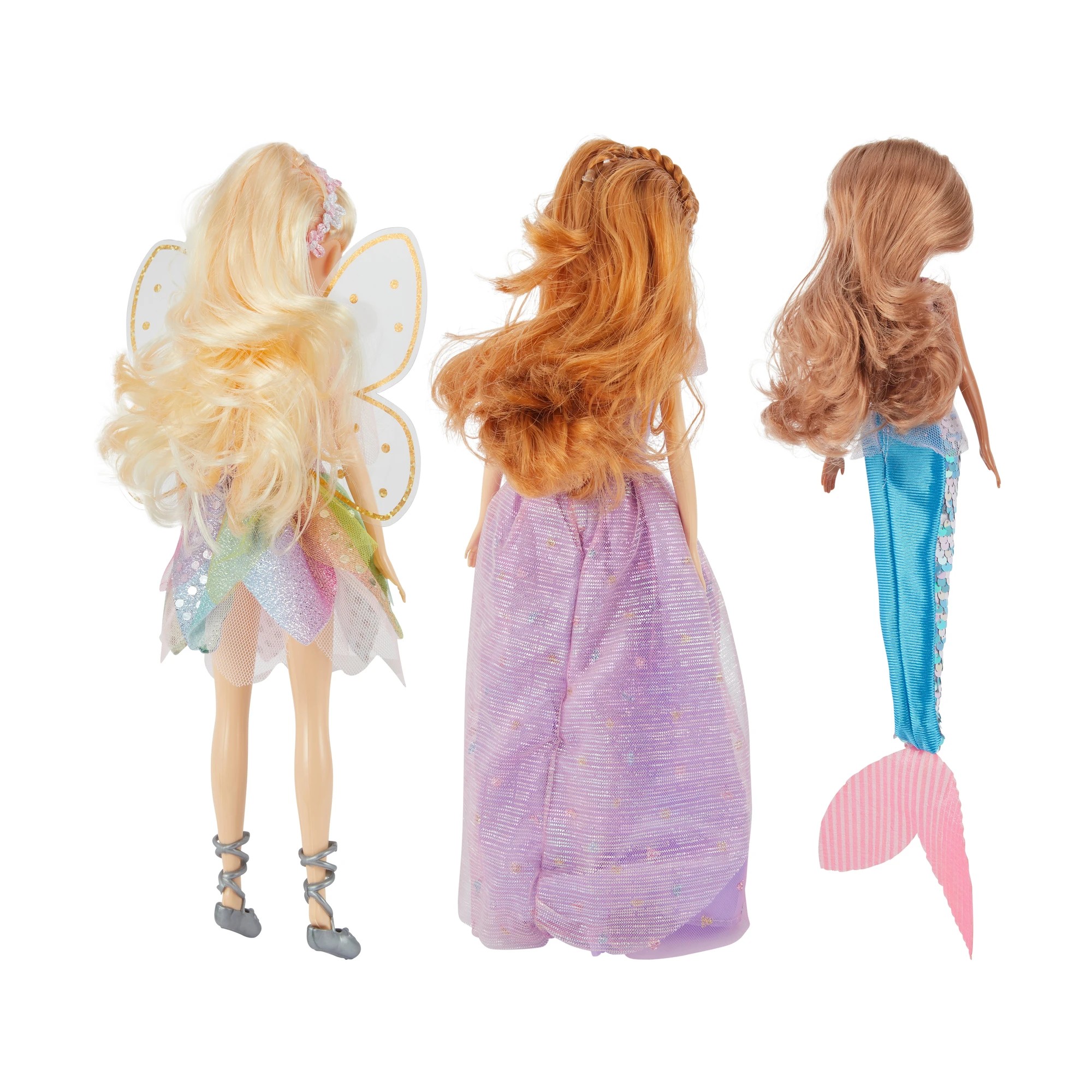 4 3 Piece Fashion Fantasy Dolls, 4 of 9