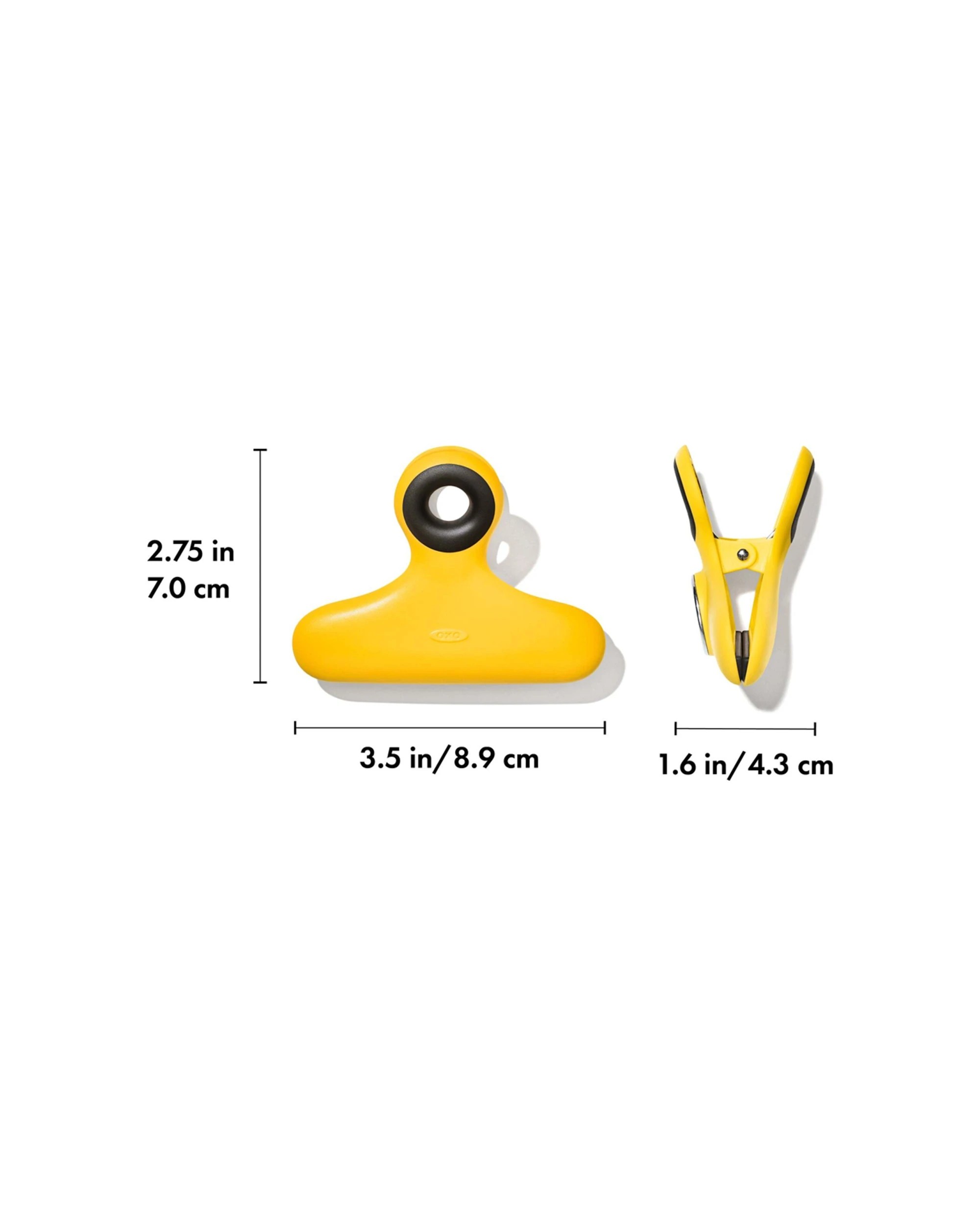 8 Oxo 4pc Set Good Grips Heavy Duty Bag Clips 8.9cm Snack Flour Bag Sealer
 - Multi, 8 of 9