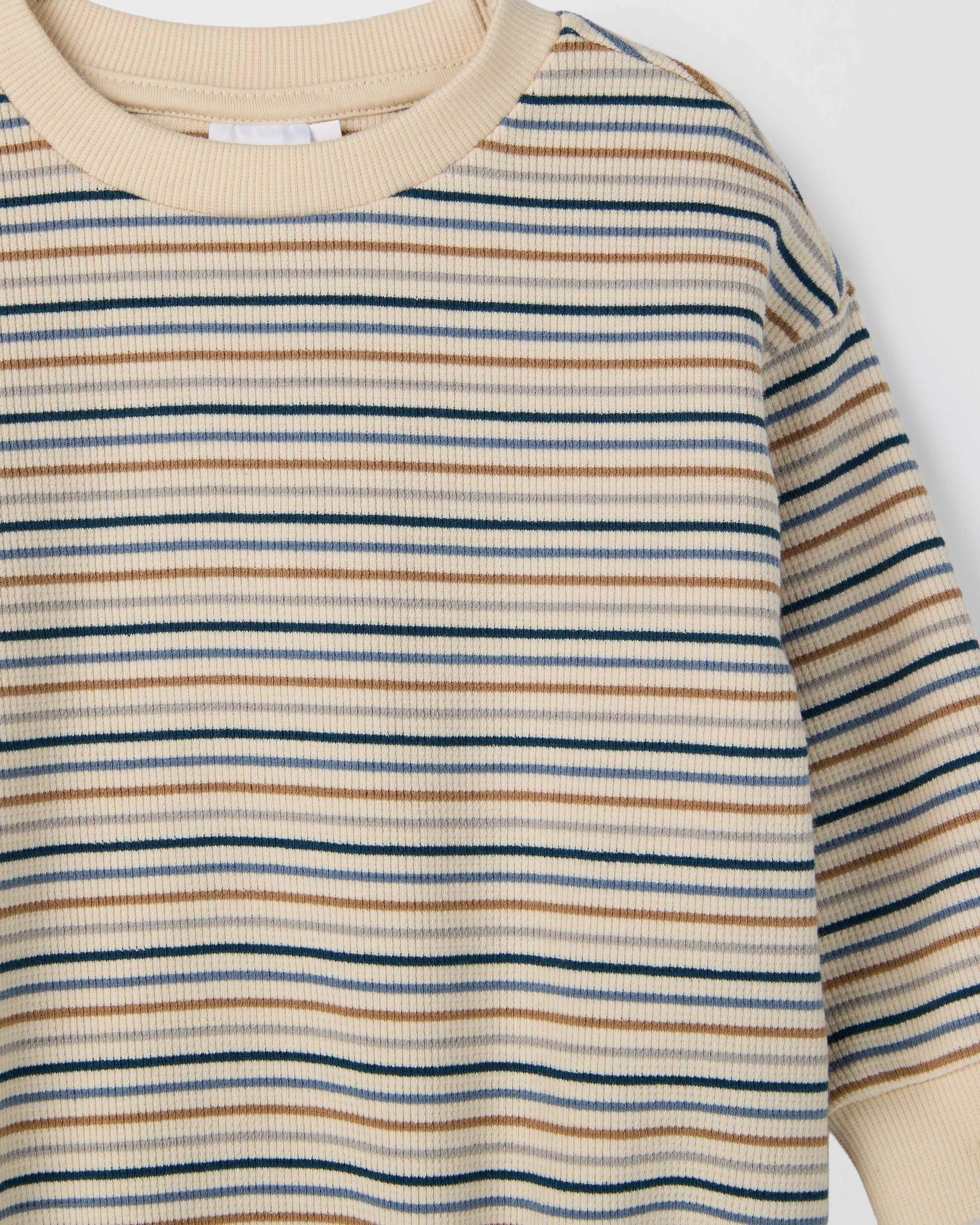 5 Target Baby Baby Organic Cotton Long Sleeve Waffle Bodysuit WHITECAP, 5 of 5