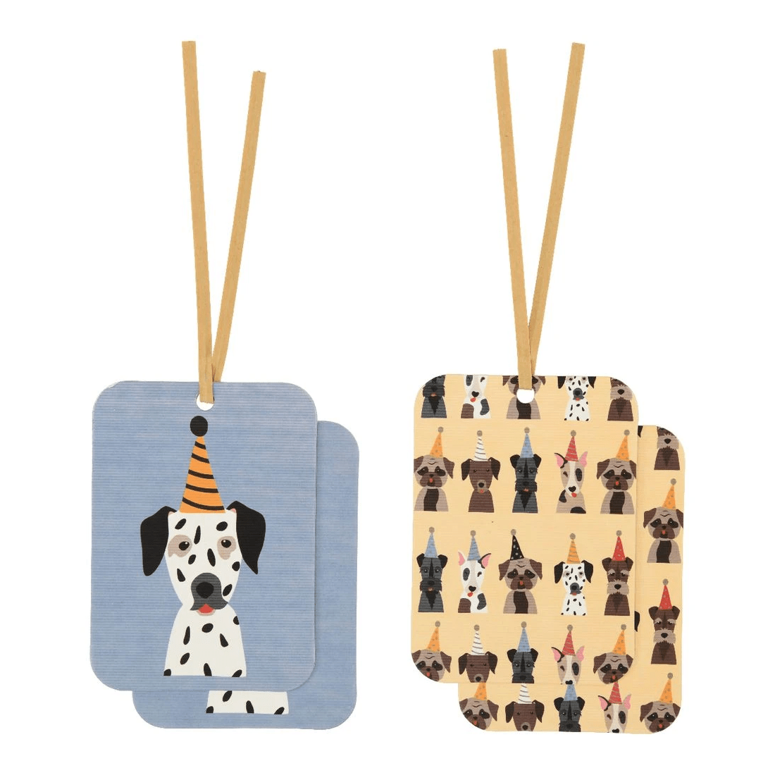 2 Otto FSC Gift Tags Dogs 4 Pack, 2 of 2