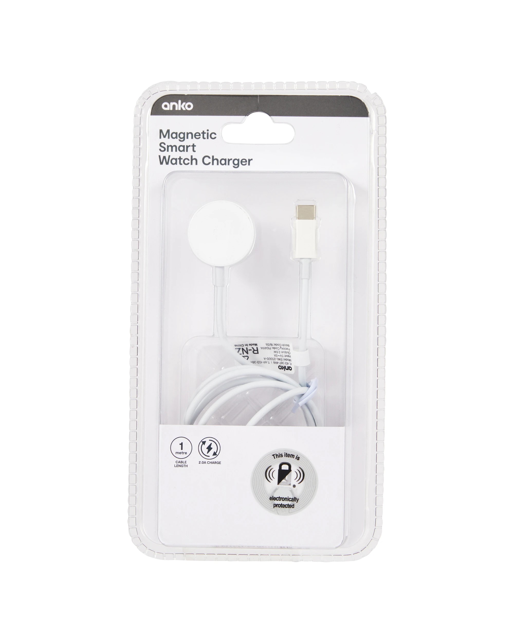 6 Type-C Magnetic Watch Charger - White, 6 of 6