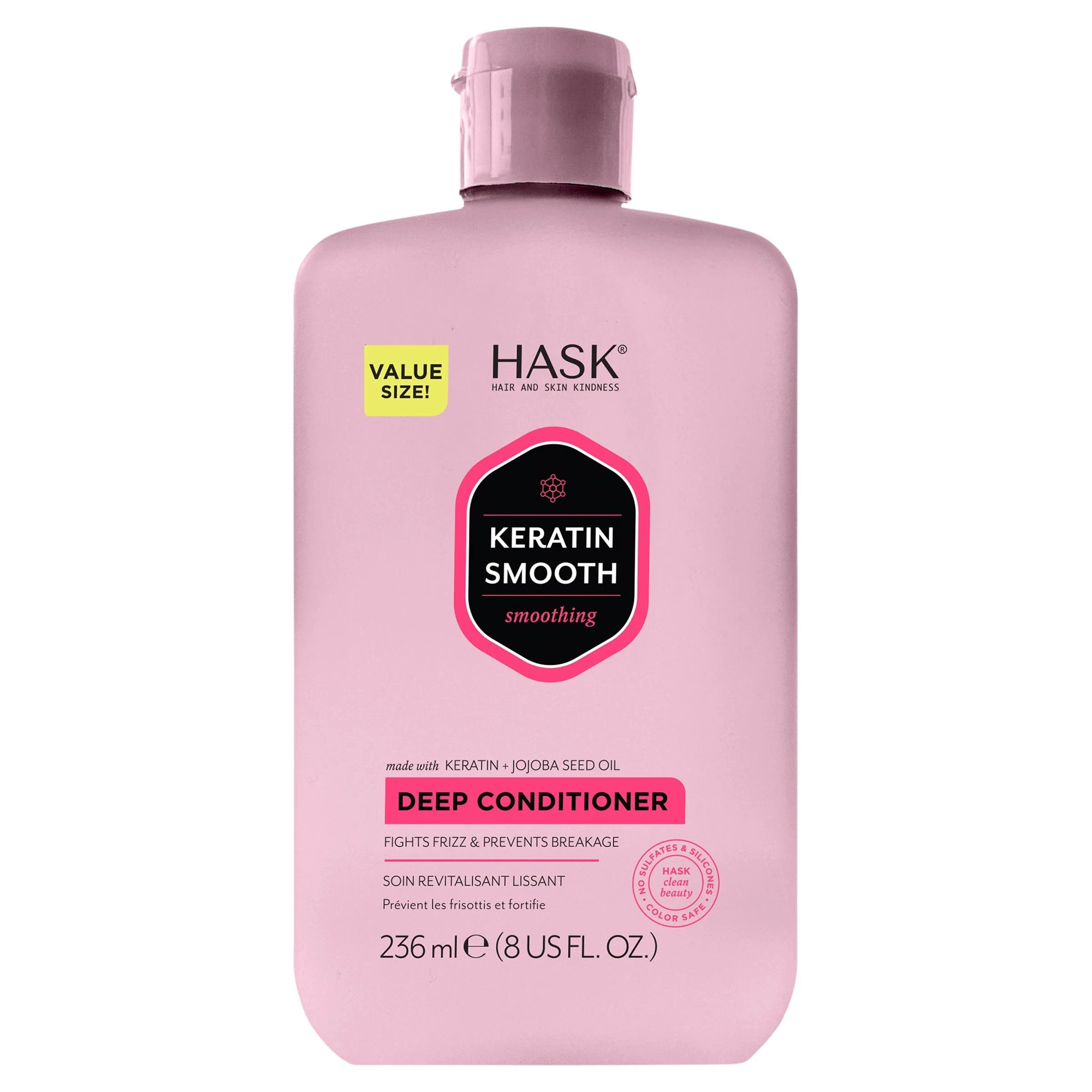 1 HASK Keratin Smoothing Deep Conditioner 236ml - Multi, 1 of 8