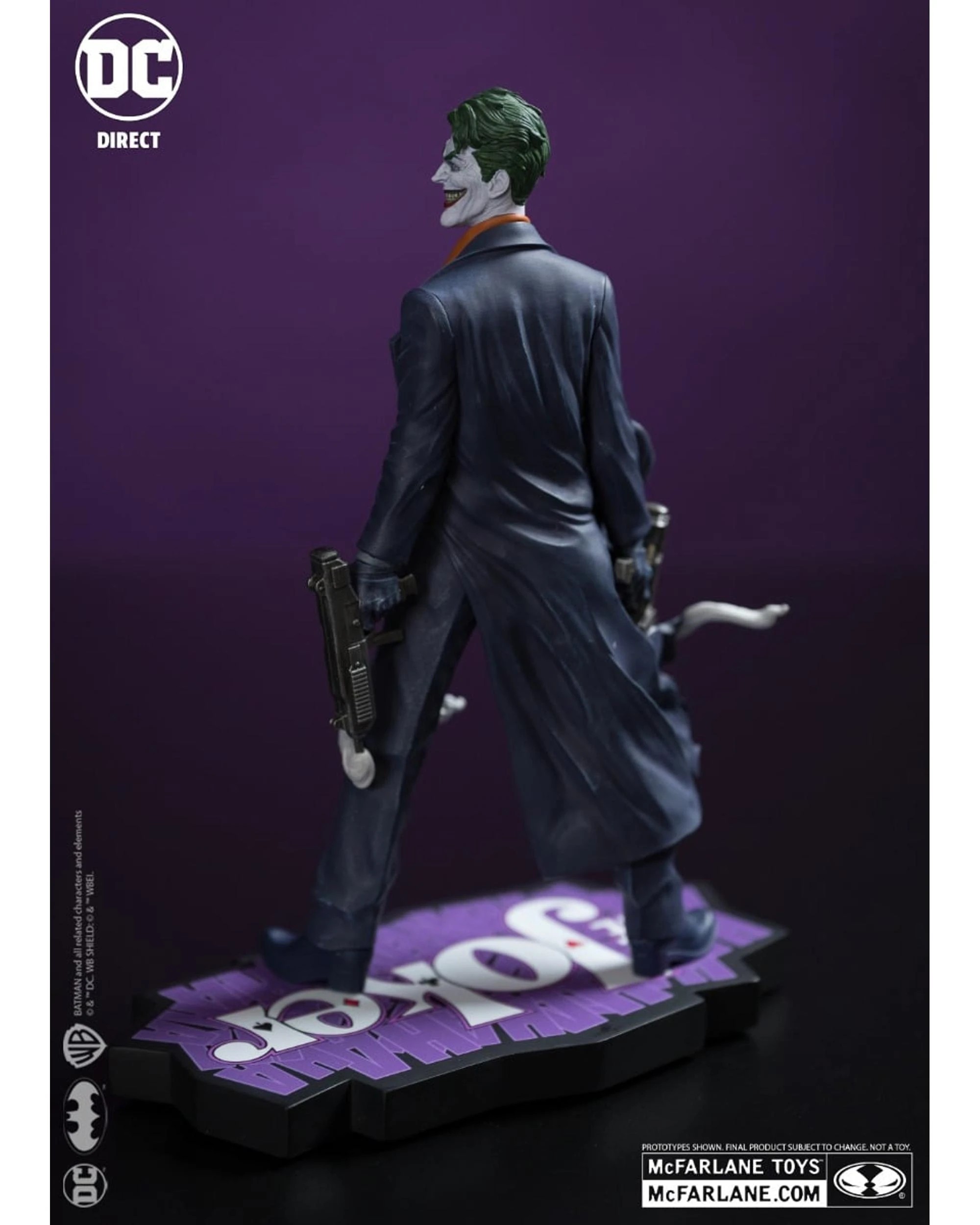 7 McFarlane DC Direct The Joker by Gabrielle Dell'Otto - The Joker Purple Craze -  1:10 Scale Resin Statue, 7 of 9