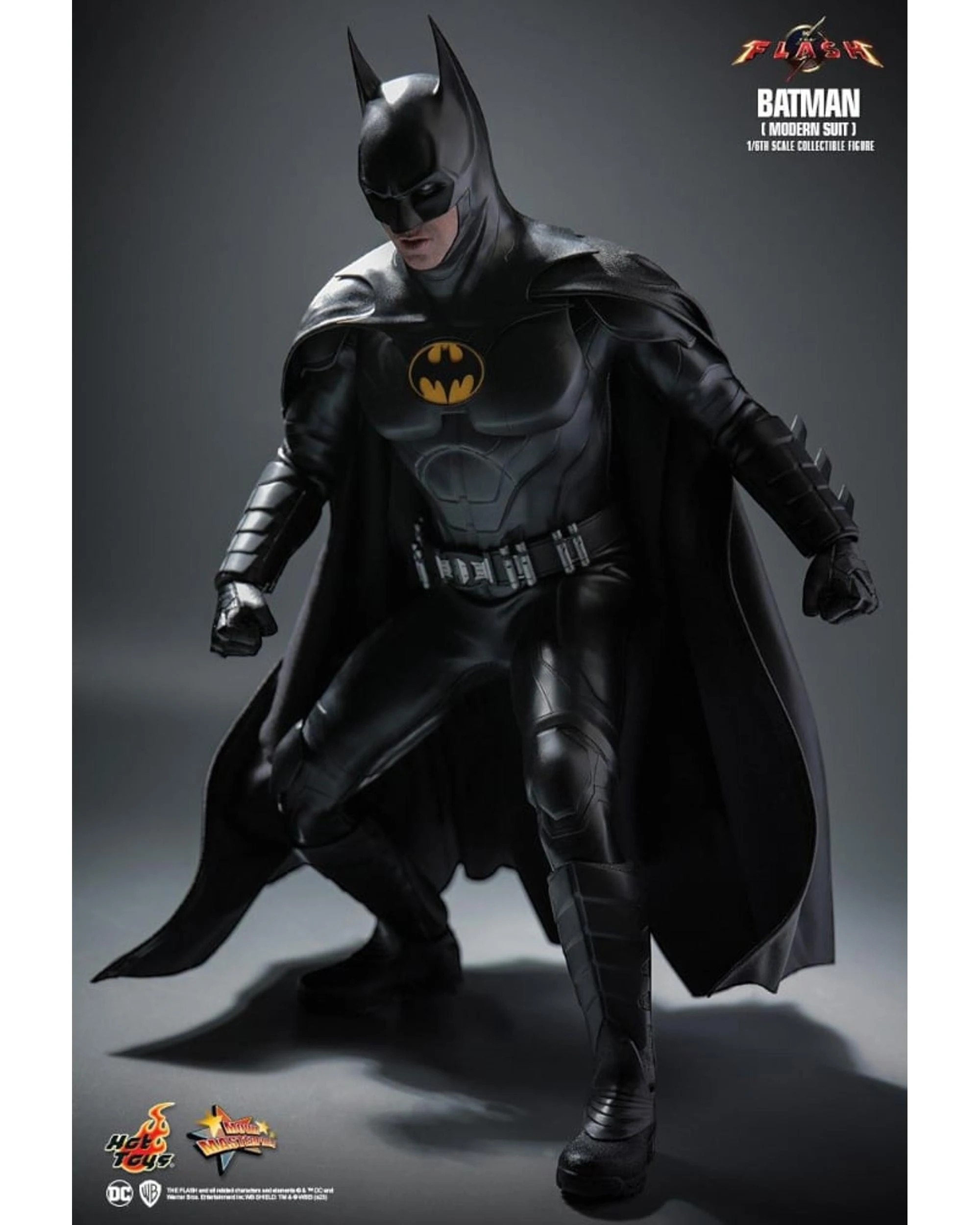 7 Hot Toys The Flash 2023 Batman Modern Suit 1:6 Figure, 7 of 10