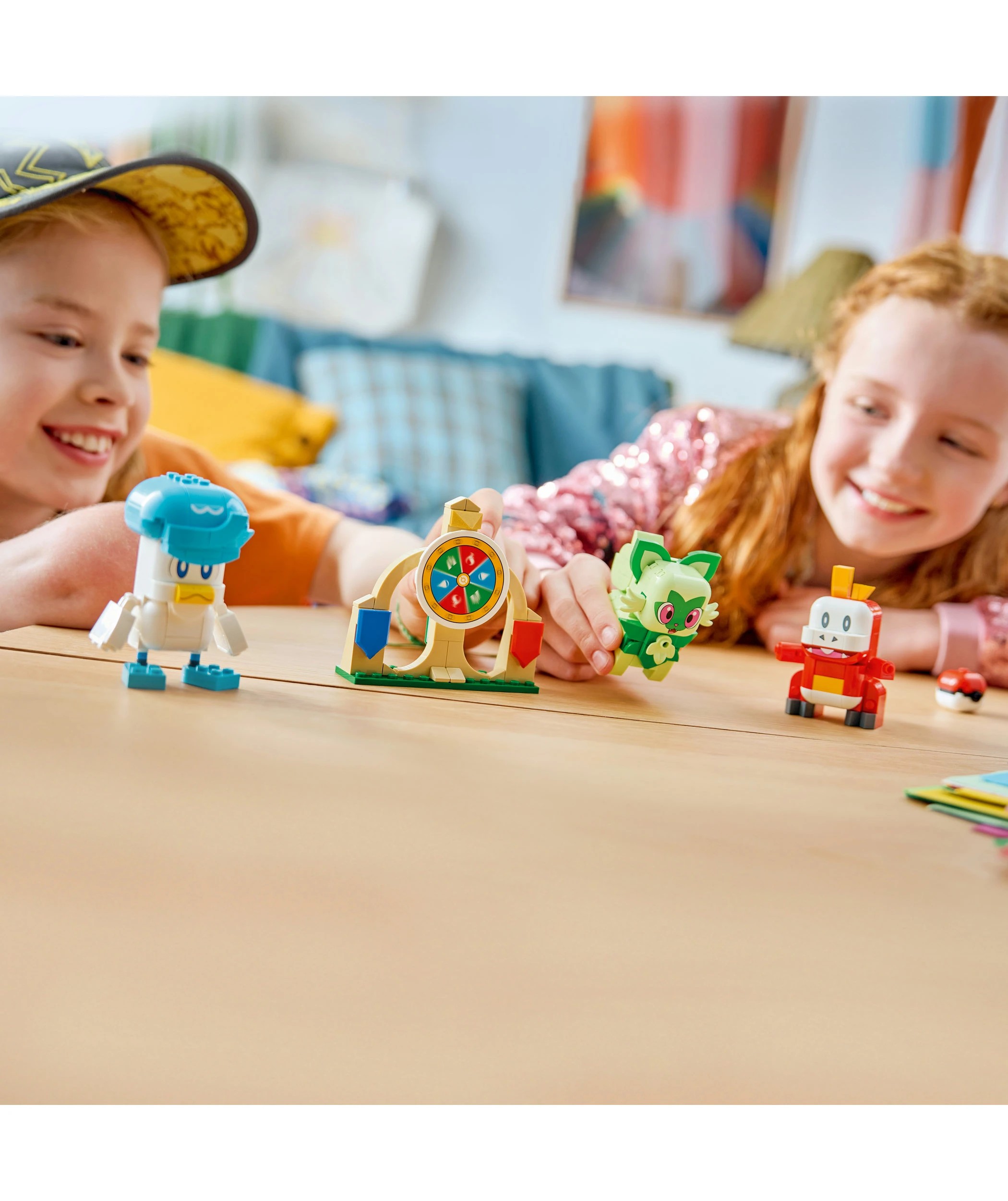 4 LEGO Pokemon SMART Play: Sprigatito, Fuecoco and Quaxly Battle 72158, 4 of 6