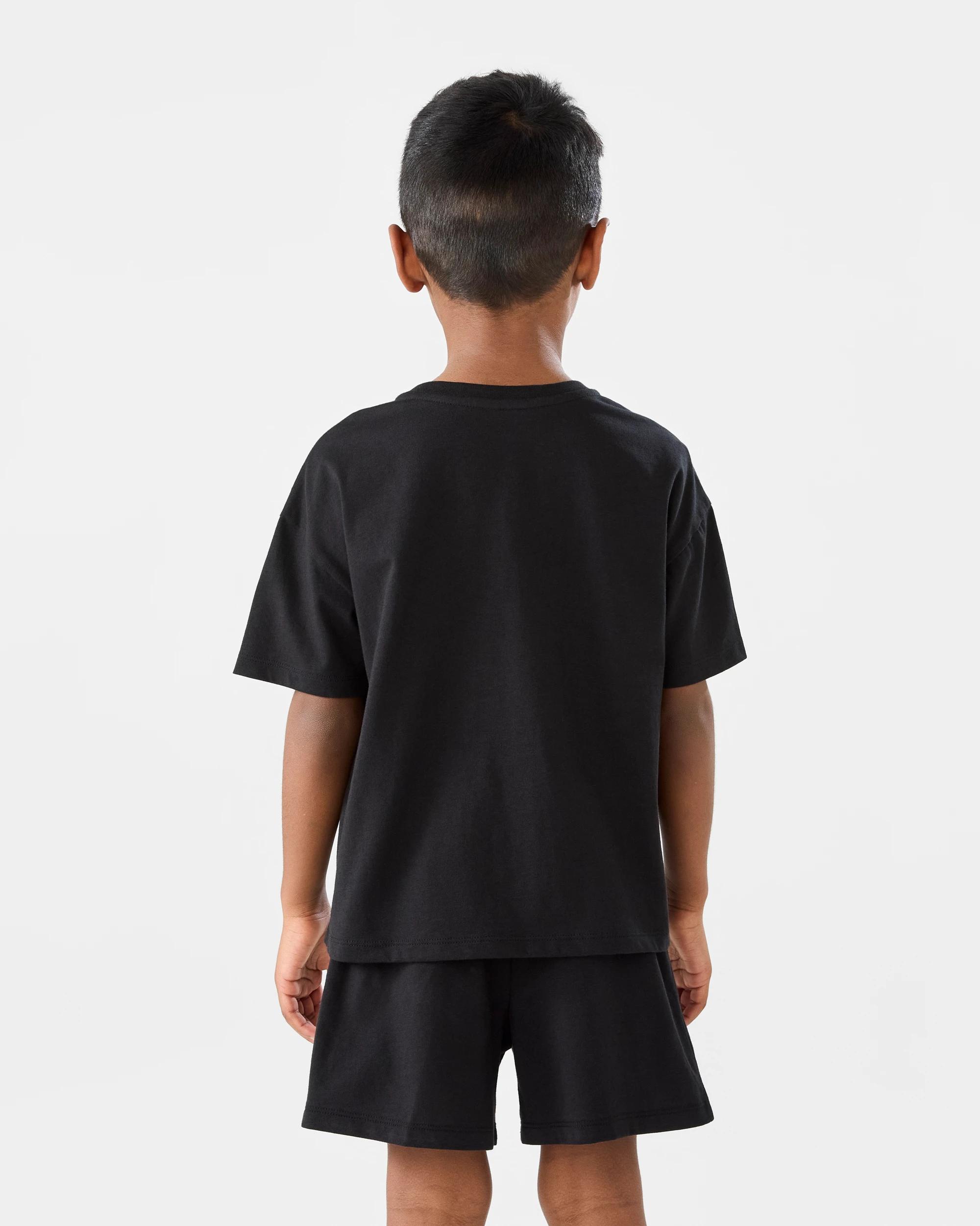 2 Halloween Pyjama Set Blk Skel, 2 of 8