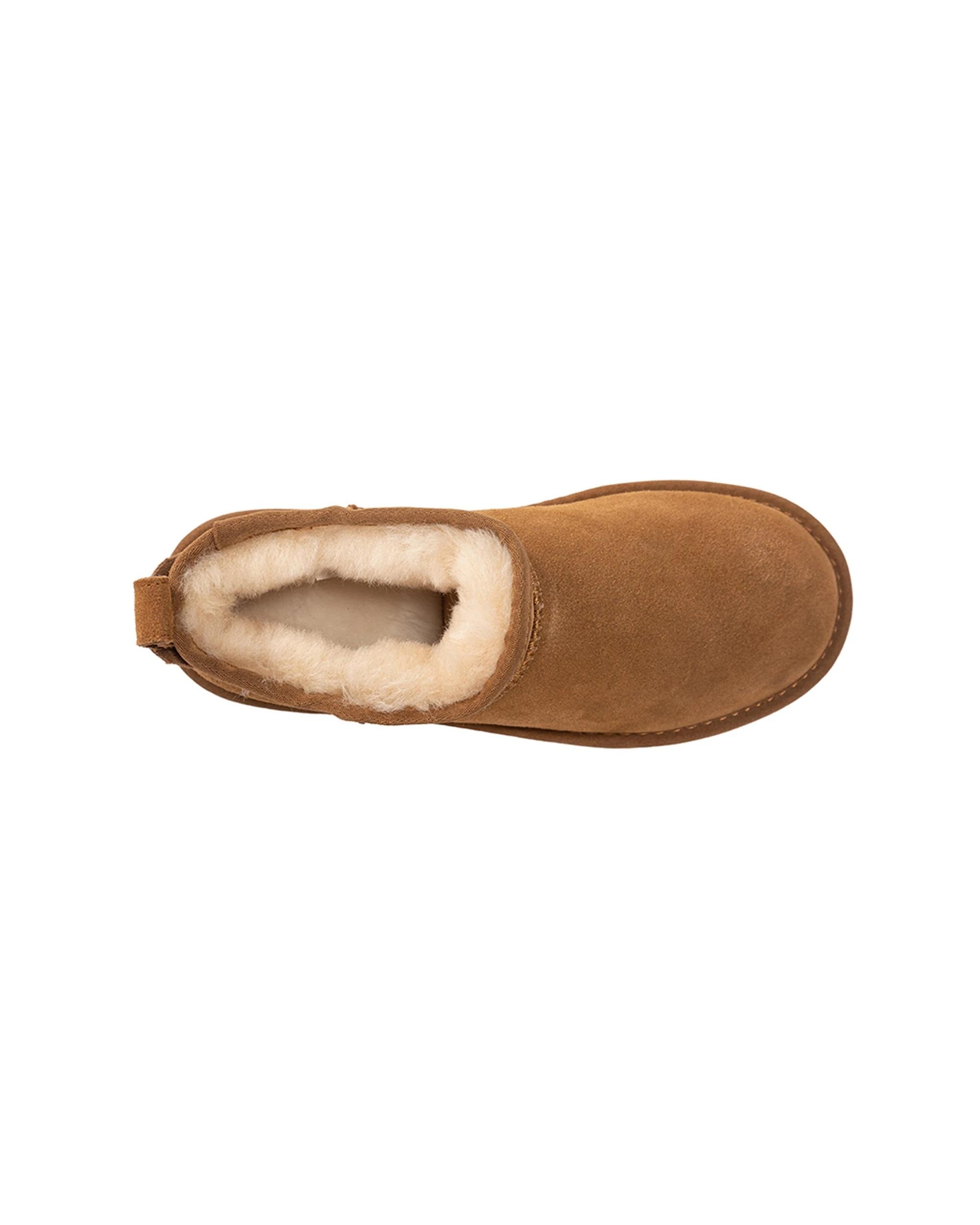 7 AUS WOOLI  Sheepskin Classic Ultra Mini UGG Boots TAN, 7 of 7
