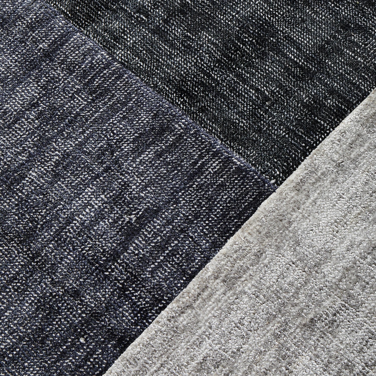 8 Common Ground Rugs Cerulean 280x190cm - Large Hand Loomed Floor Rug - Platinum - Silver, 8 of 8