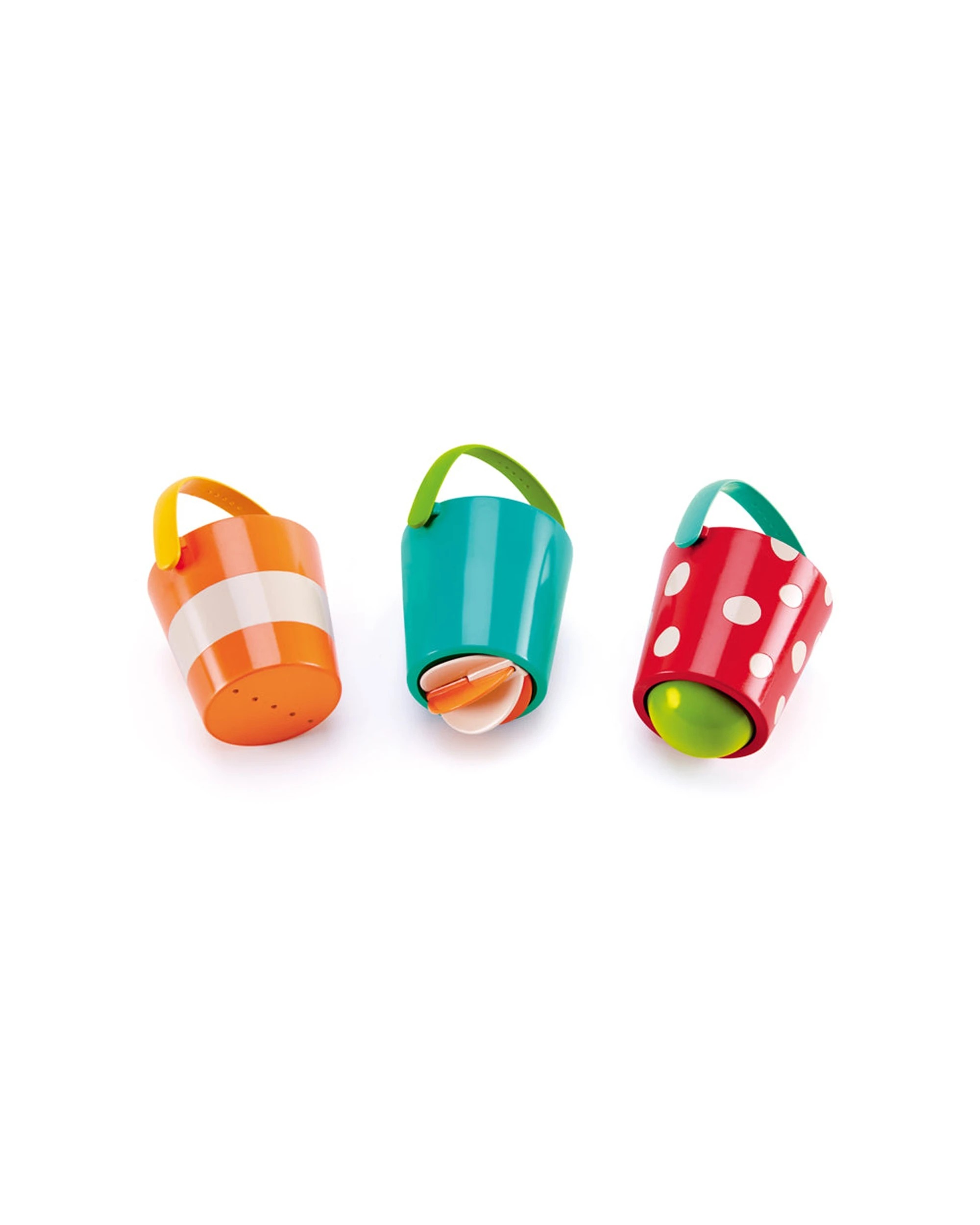 1 3pc Hape Happy Buckets Set Water Kids/Toddler Bath Play Toy - Multi, 1 of 1
