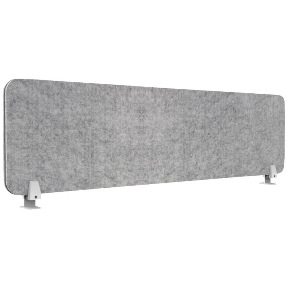 1 Furnx Eco Panel Screen B2B Mount 1490 x 400mm Grey/White Office Furnishing Accessories Workspace Screens and Partitions, 1 of 1