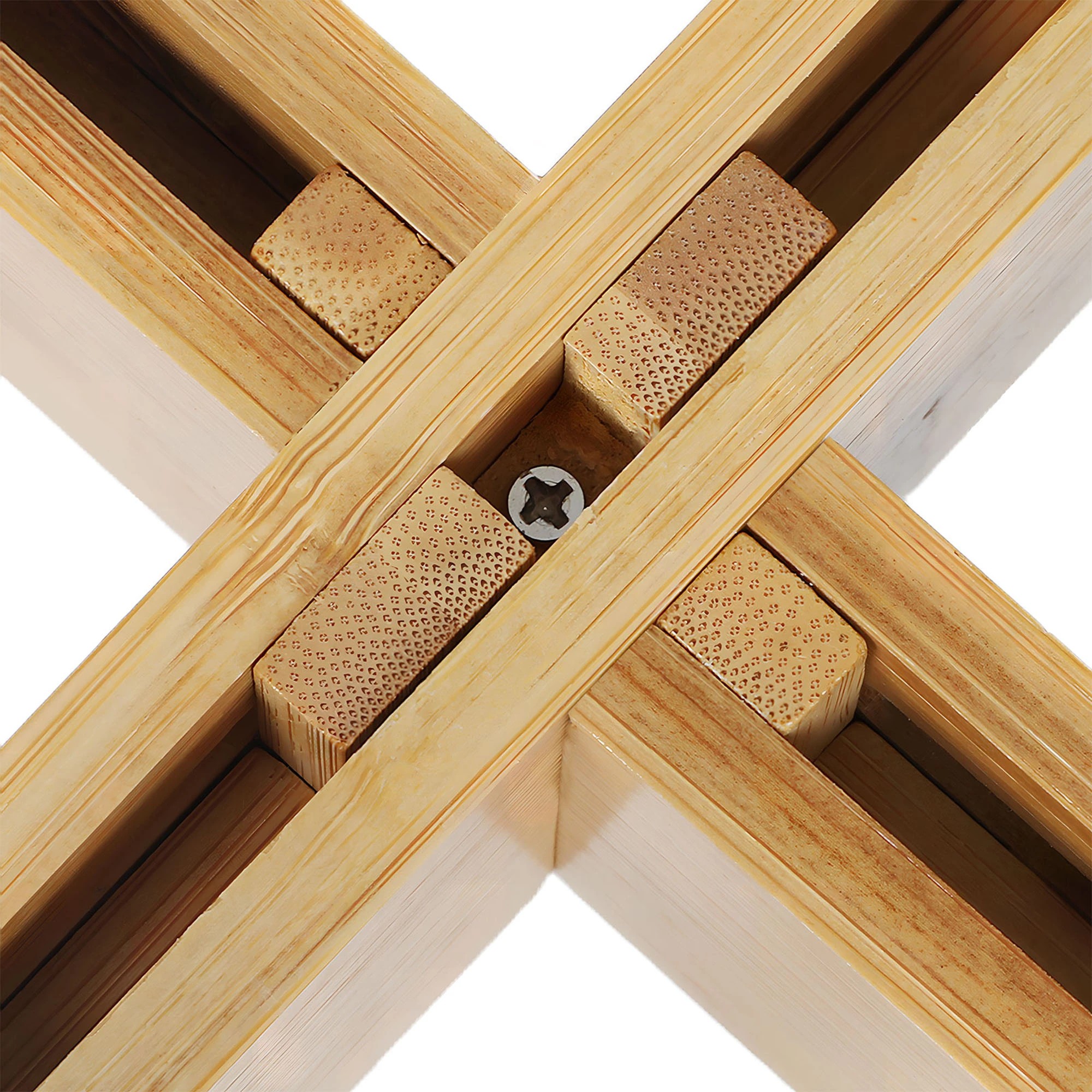 5 Levede Bamboo Indoor Plant Stand with Adjustable Tray - Natural, 5 of 9