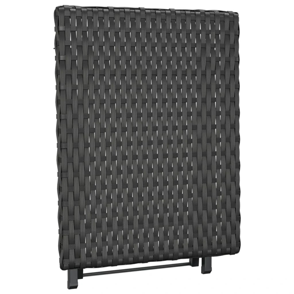 5 vidaXL folding table Foldable - Black, 5 of 7